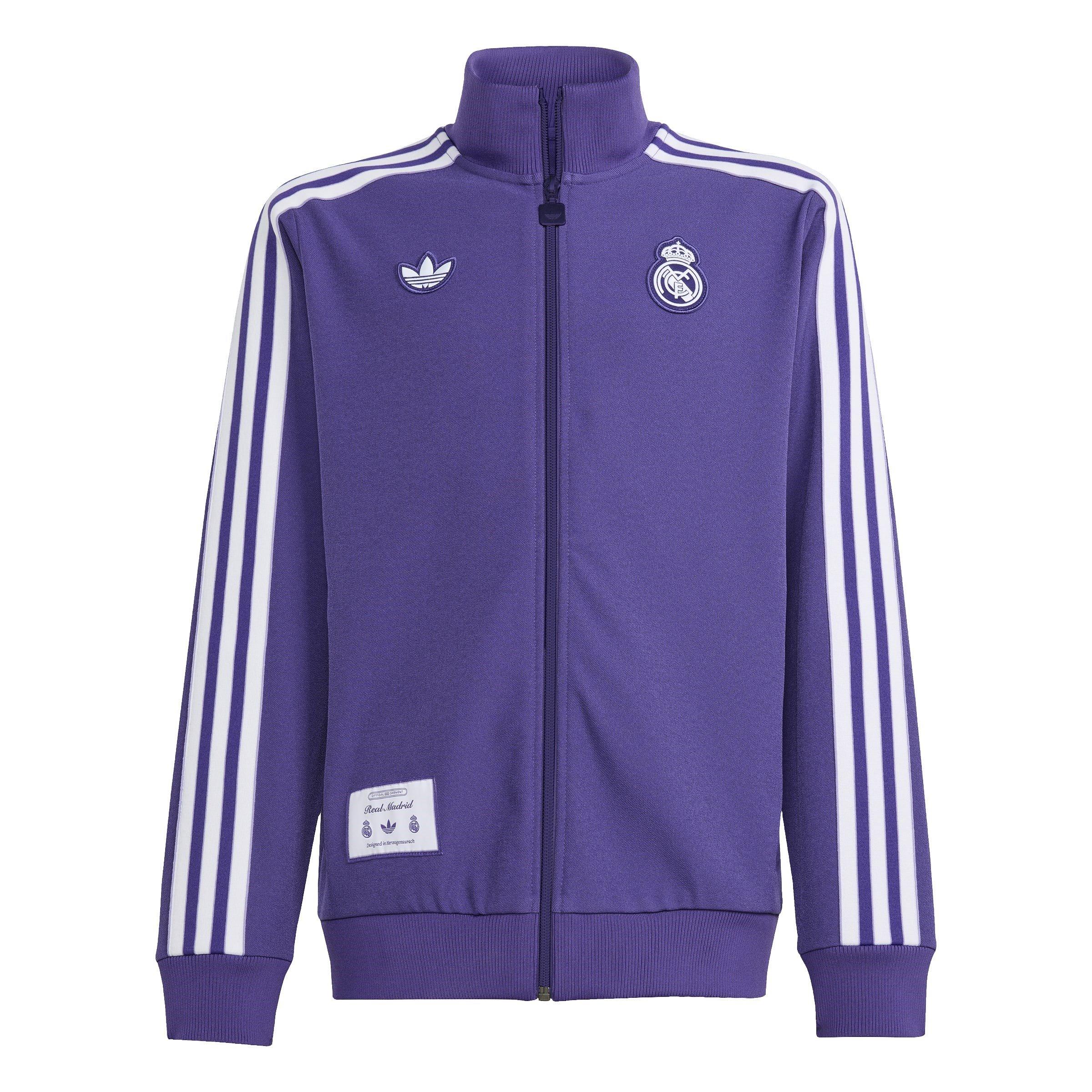 Einheit Lila - adidas - Real Madrid Icon Tracksuit Top Junior's - 1