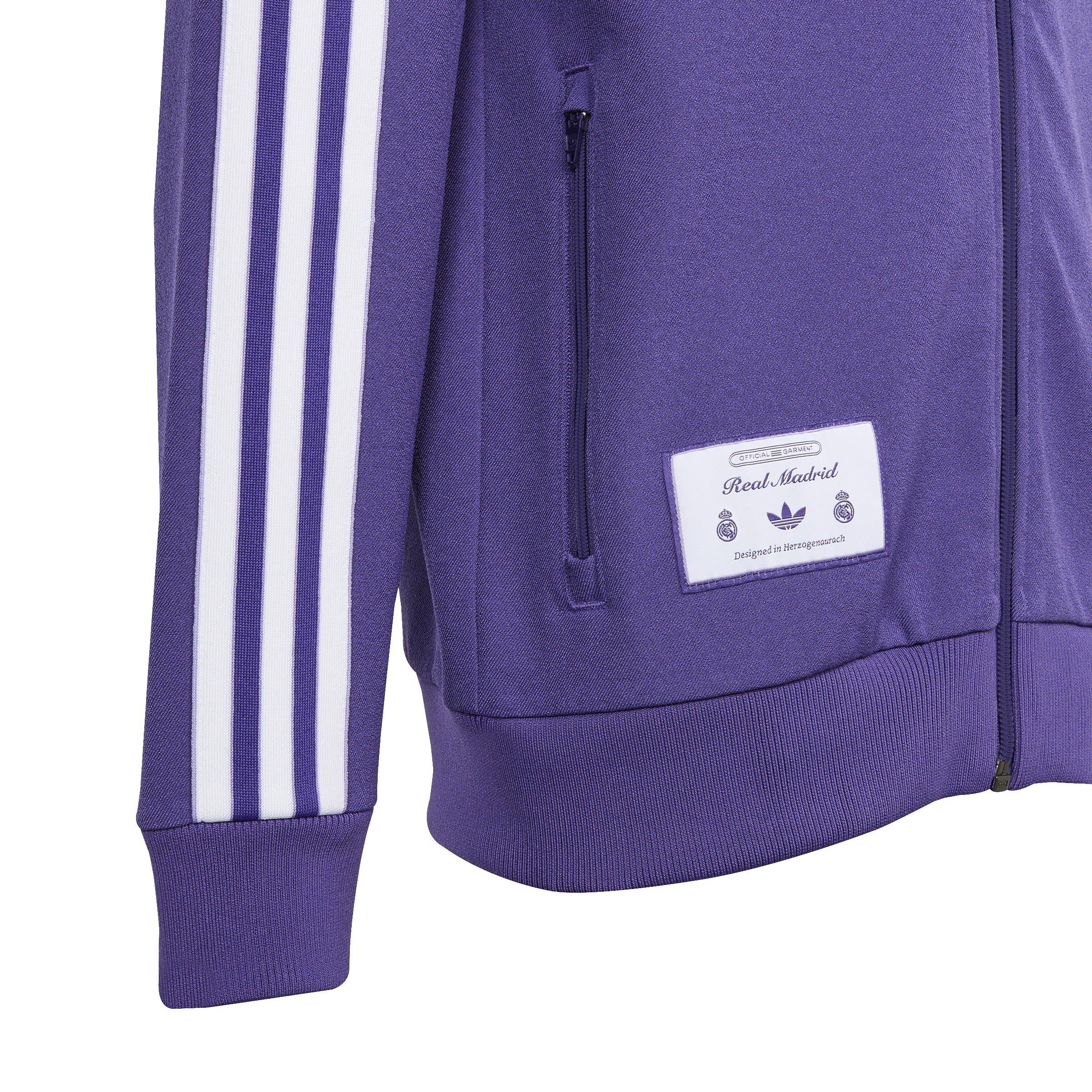 Eenheid Paars - adidas - Real Madrid Icon Tracksuit Top Junior's - 8