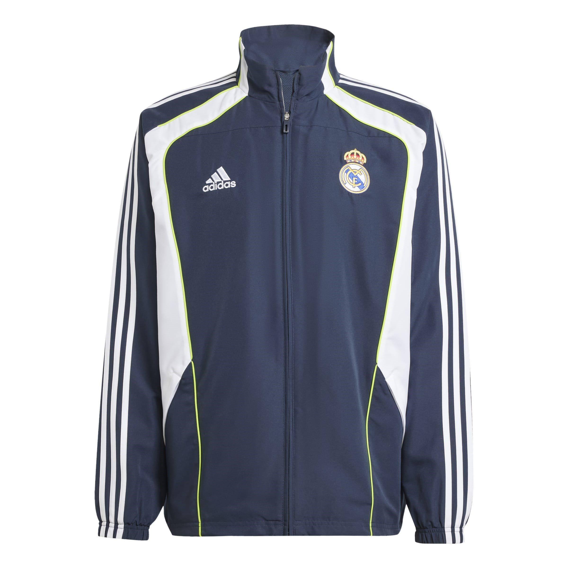 Adidas Men's Real Madrid Ubp Tracksuit Top Adults - Night Navy - XL