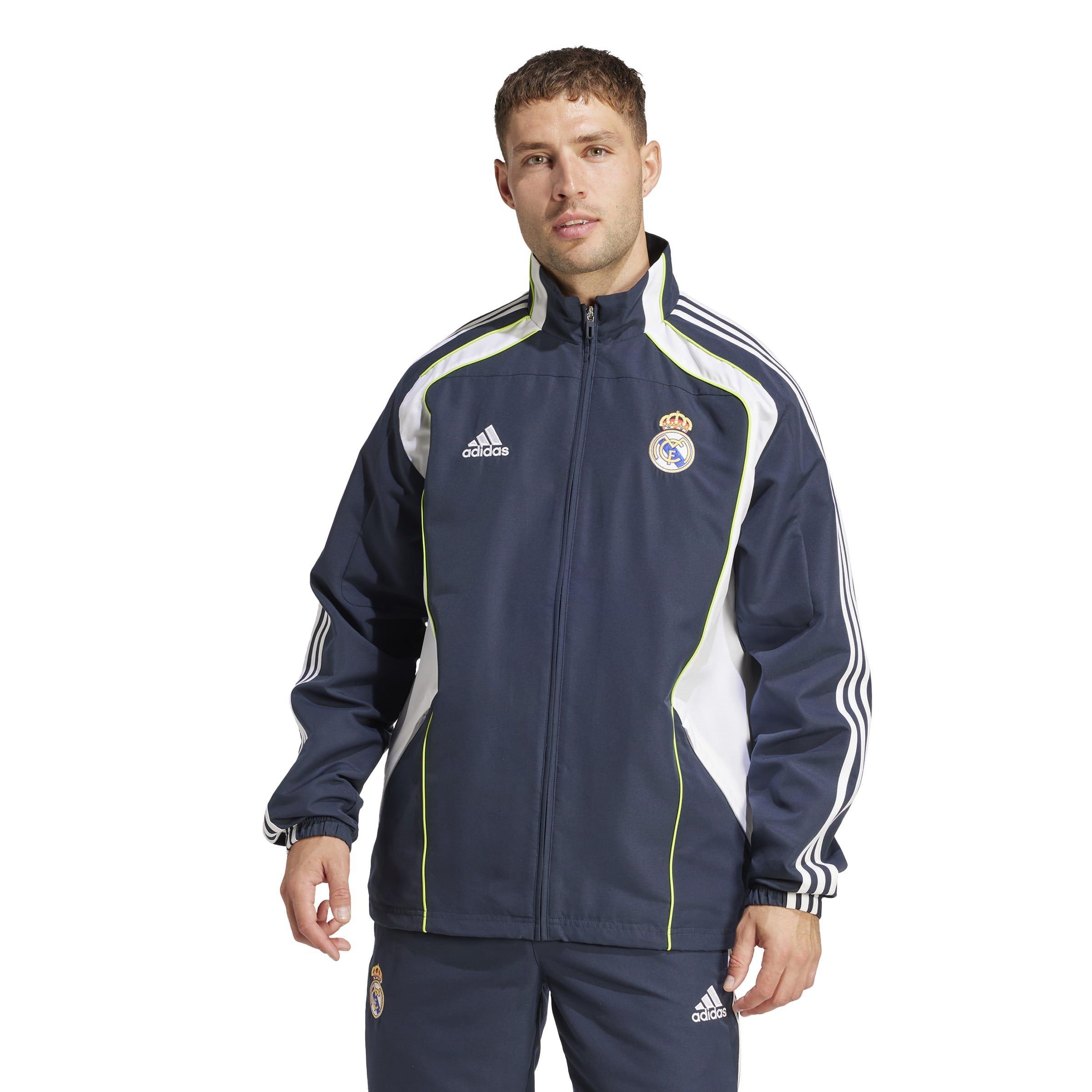 Night Navy - adidas - Real Madrid UBP Tracksuit Top Adults - 2