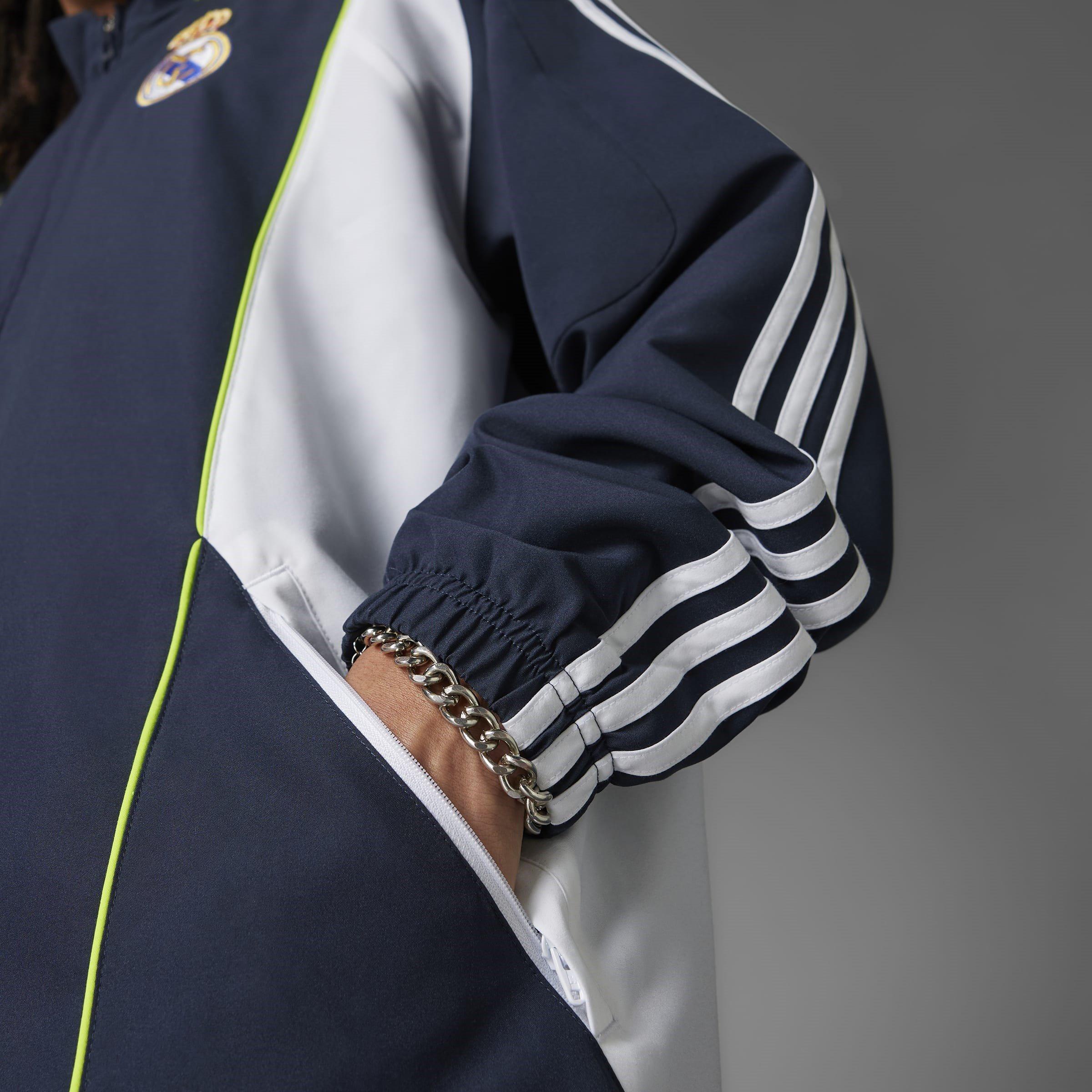 Night Navy - adidas - Real Madrid UBP Tracksuit Top Adults - 12