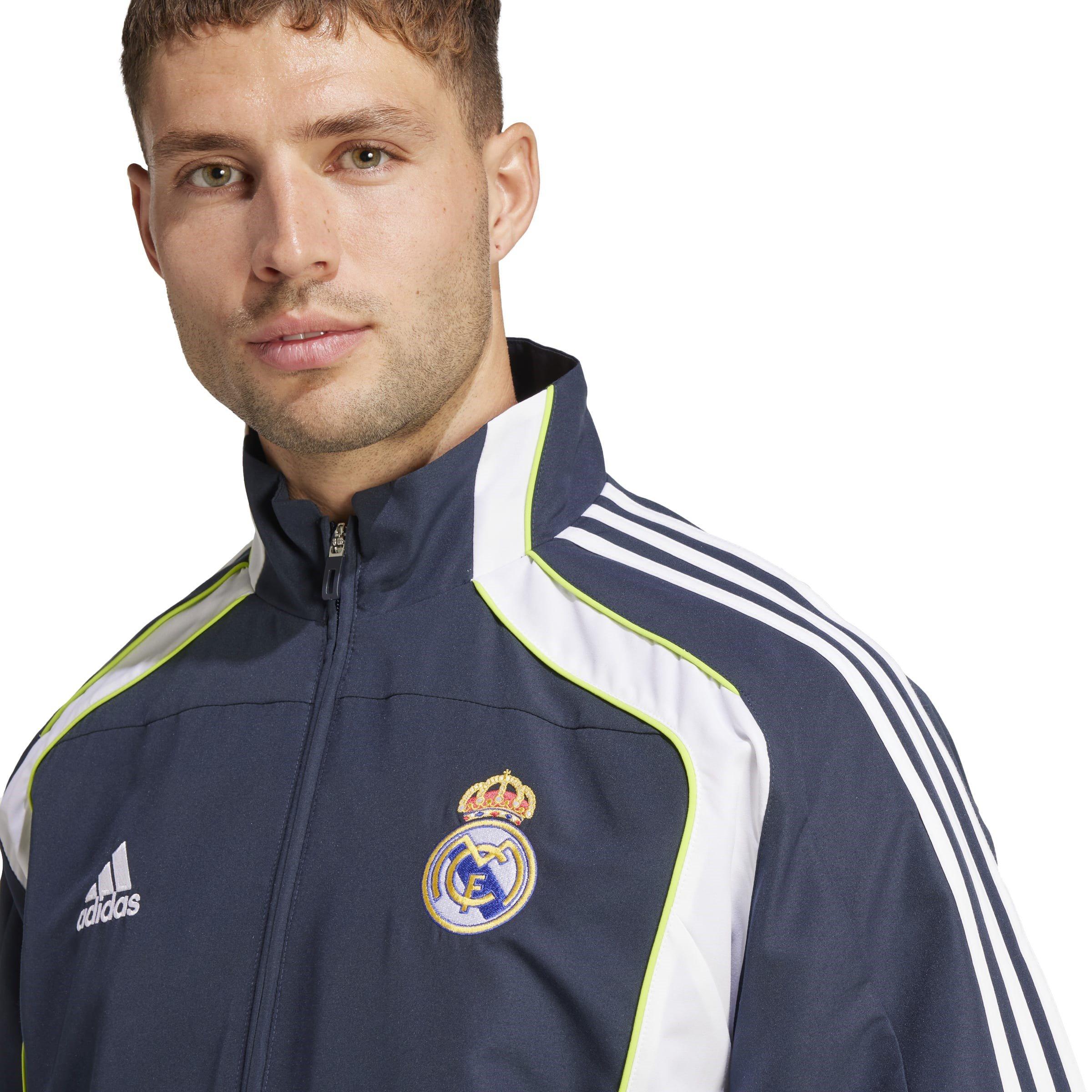 Night Navy - adidas - Real Madrid UBP Tracksuit Top Adults - 4