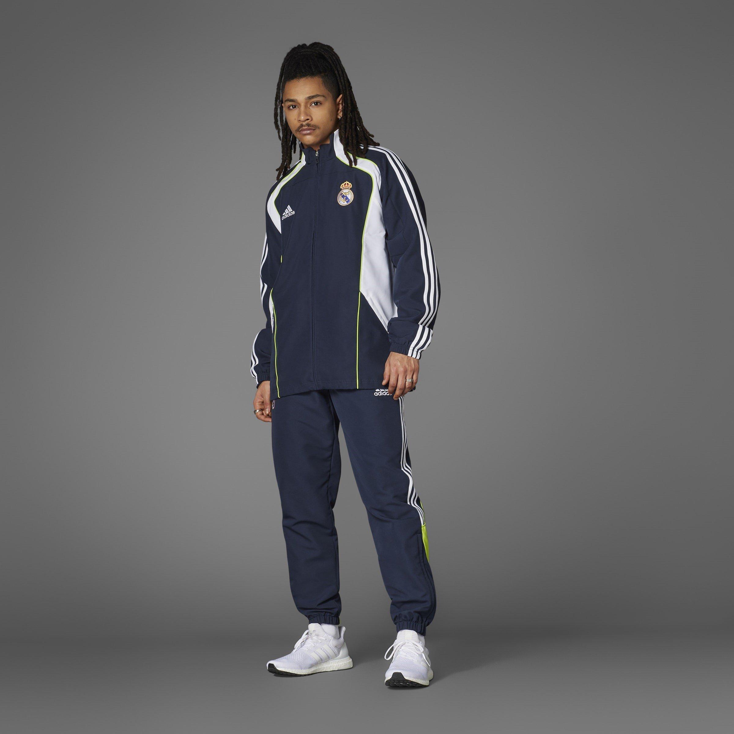 Night Navy - adidas - Real Madrid UBP Tracksuit Top Adults - 6
