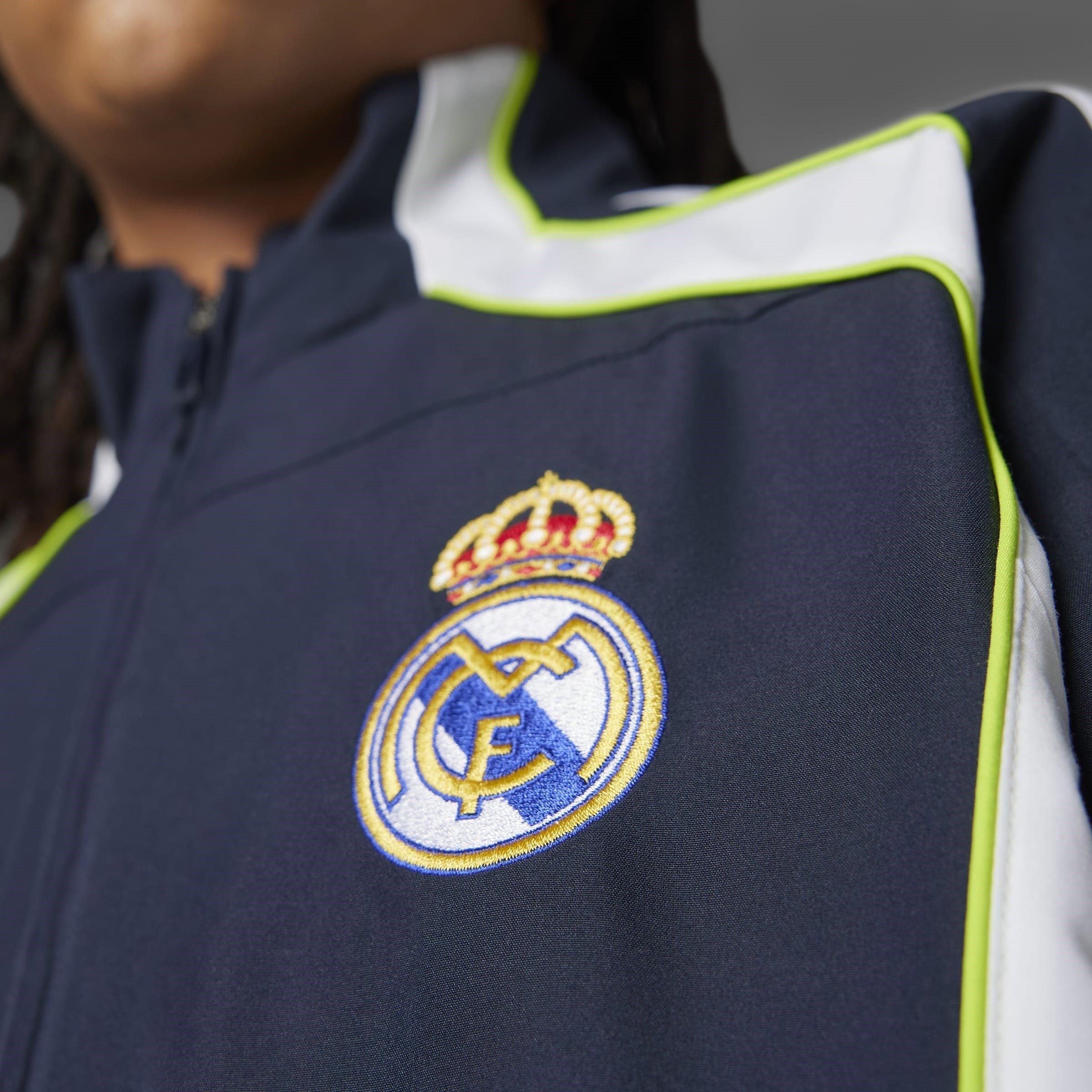 Night Navy - adidas - Real Madrid UBP Tracksuit Top Adults - 8