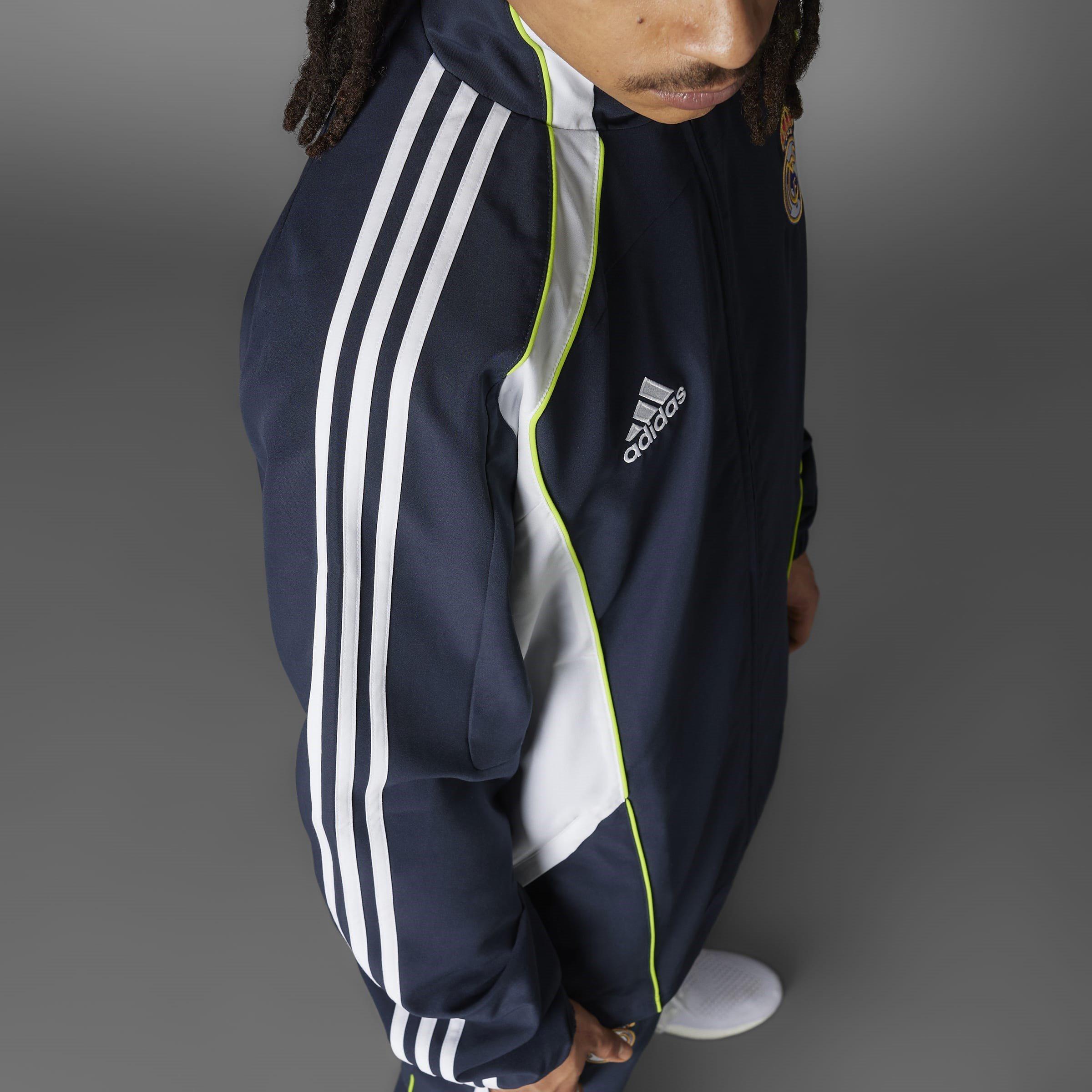 Night Navy - adidas - Real Madrid UBP Tracksuit Top Adults - 9