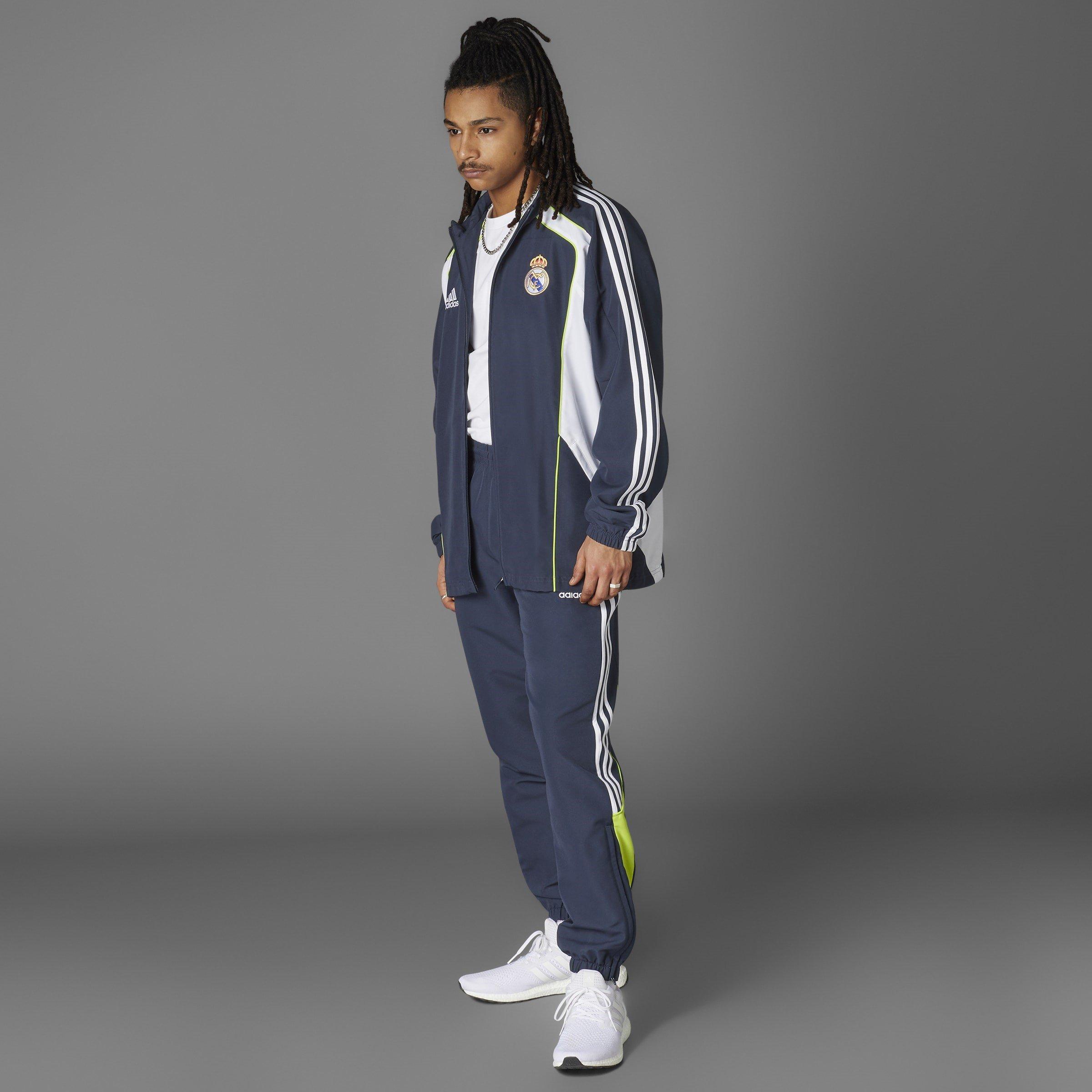 Night Navy - adidas - Real Madrid UBP Tracksuit Top Adults - 10
