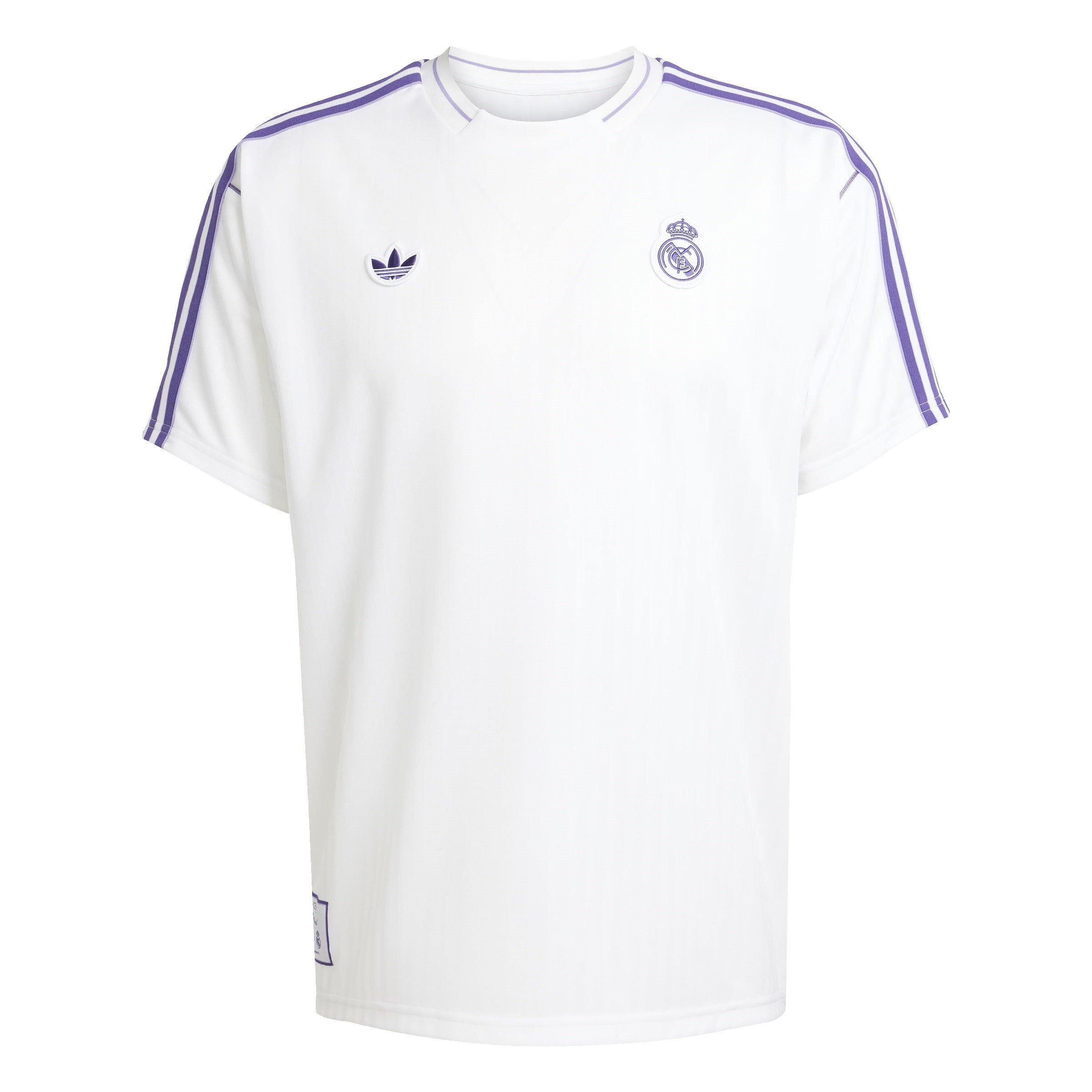 Hvid - adidas - Real Madrid Icon T-Shirt Adults - 1