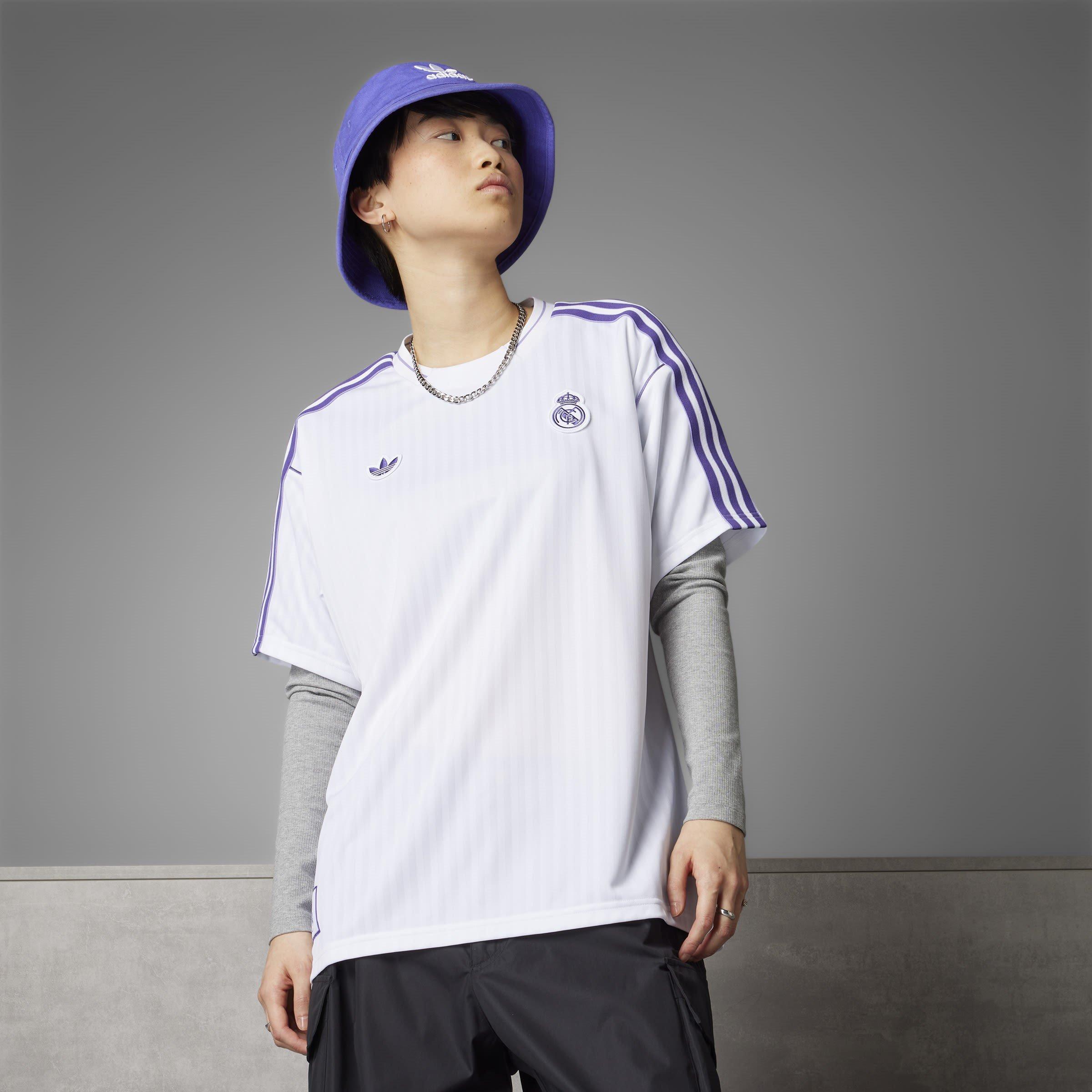 Blanc - adidas - Real Madrid Icon T-Shirt Adults - 11