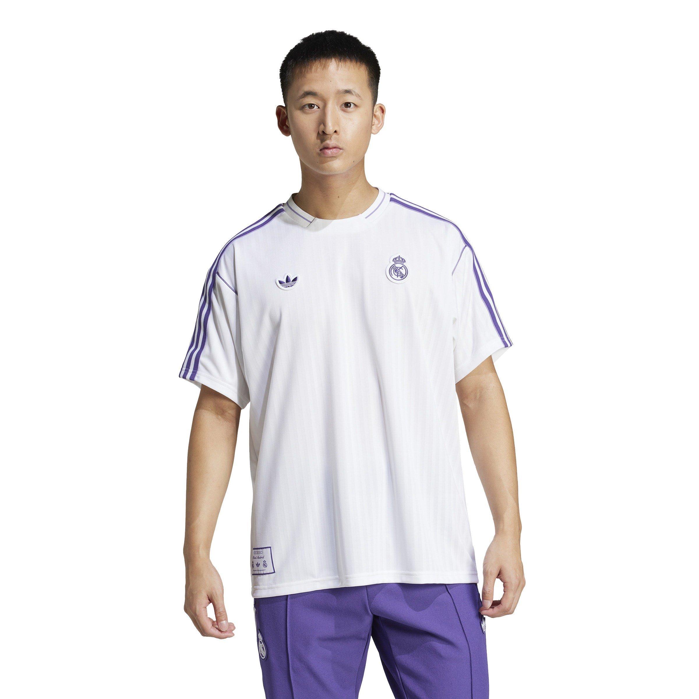 Blanc - adidas - Real Madrid Icon T-Shirt Adults - 3