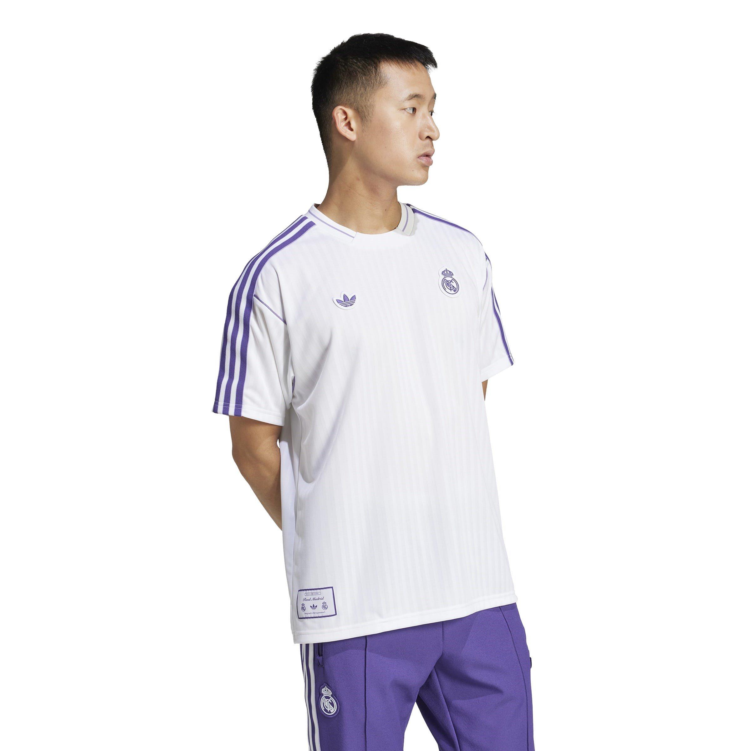 Blanc - adidas - Real Madrid Icon T-Shirt Adults - 5