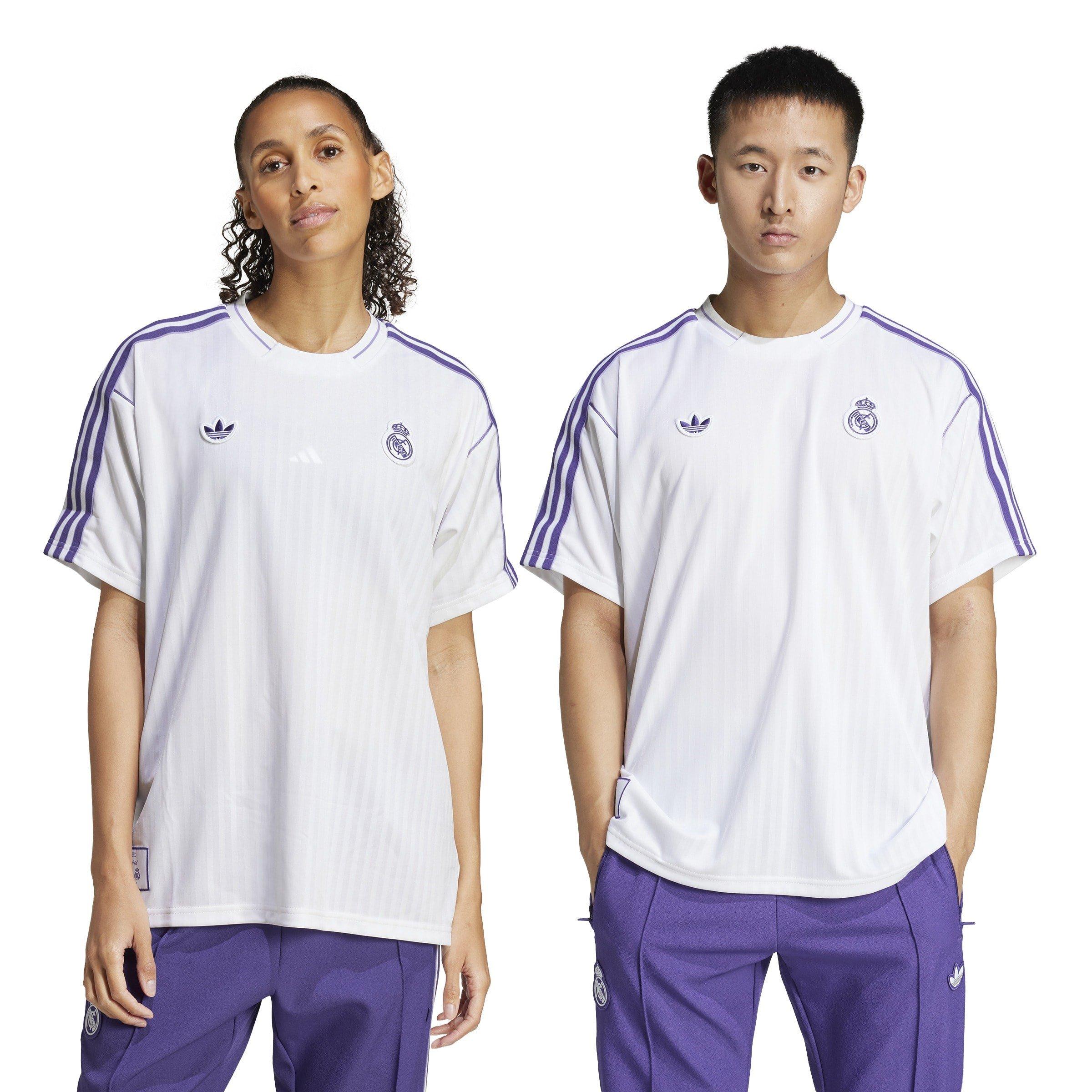 Blanc - adidas - Real Madrid Icon T-Shirt Adults - 9