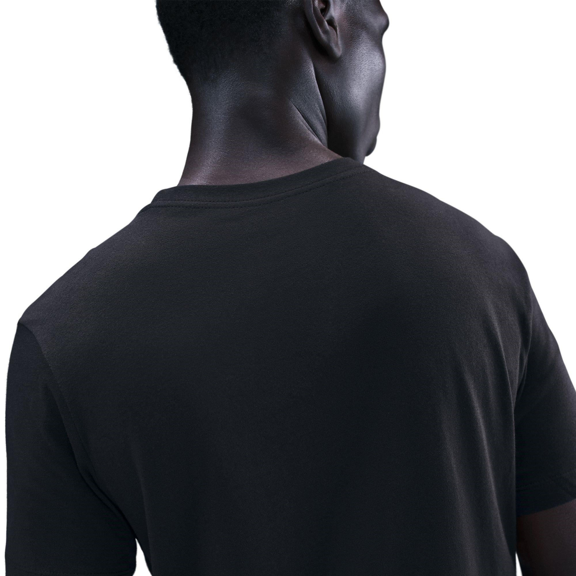 Black - Nike - PSG Crest T-Shirt Adults - 2