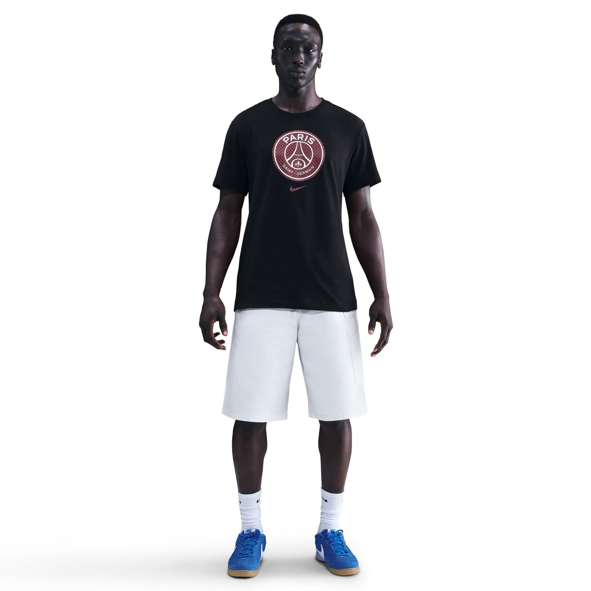 Black - Nike - PSG Crest T-Shirt Adults - 3