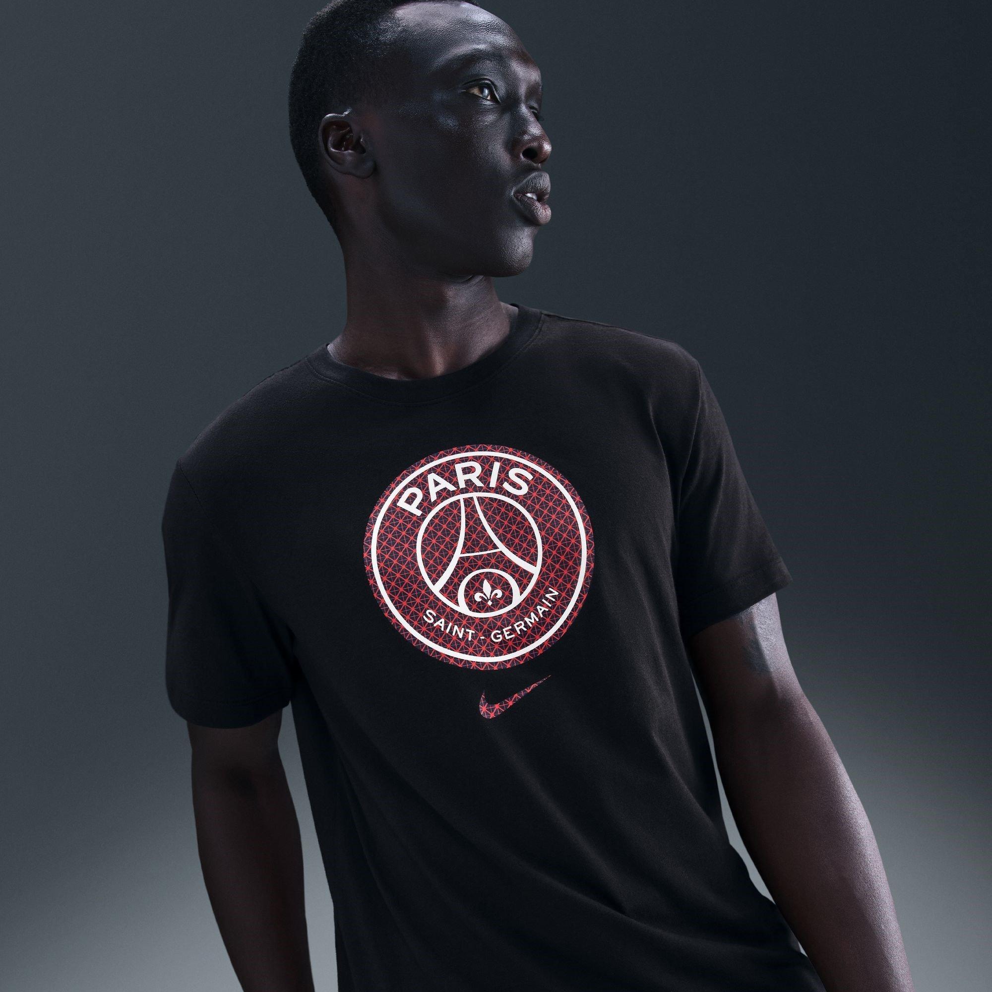 Black - Nike - PSG Crest T-Shirt Adults - 6