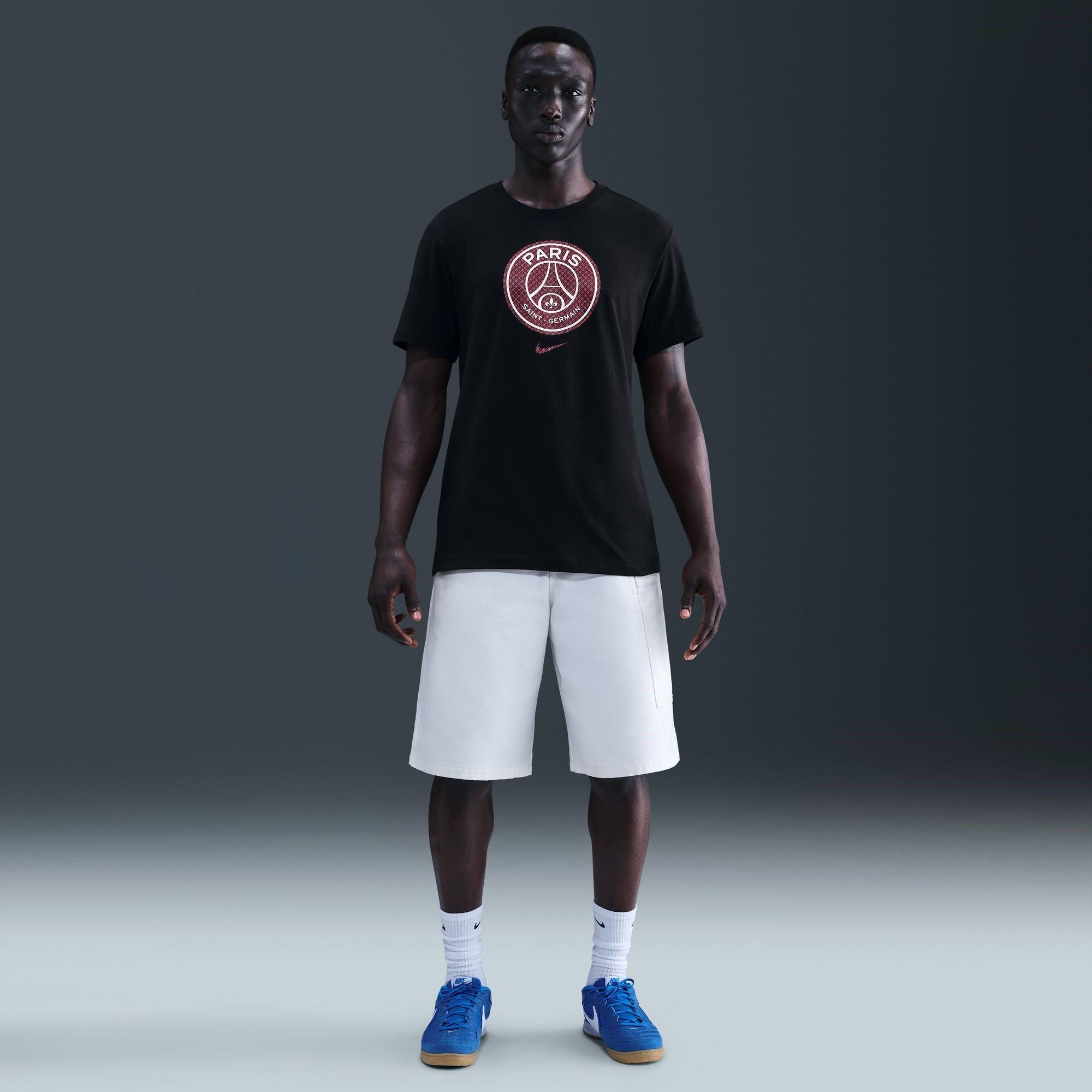 Black - Nike - PSG Crest T-Shirt Adults - 7