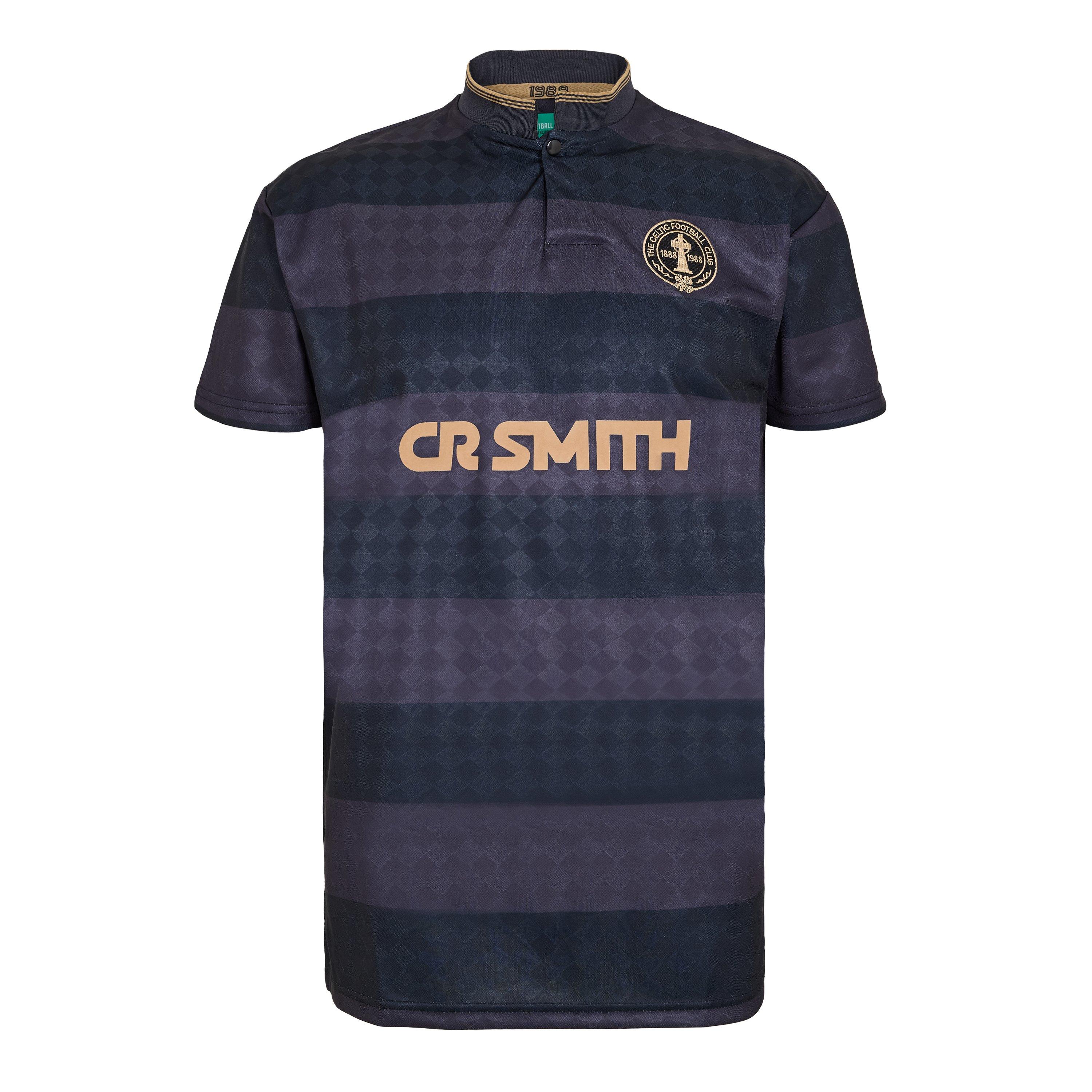 Black/Gold - Team - Men's Celtic Gold Licensed Retro Football Shirt - 1