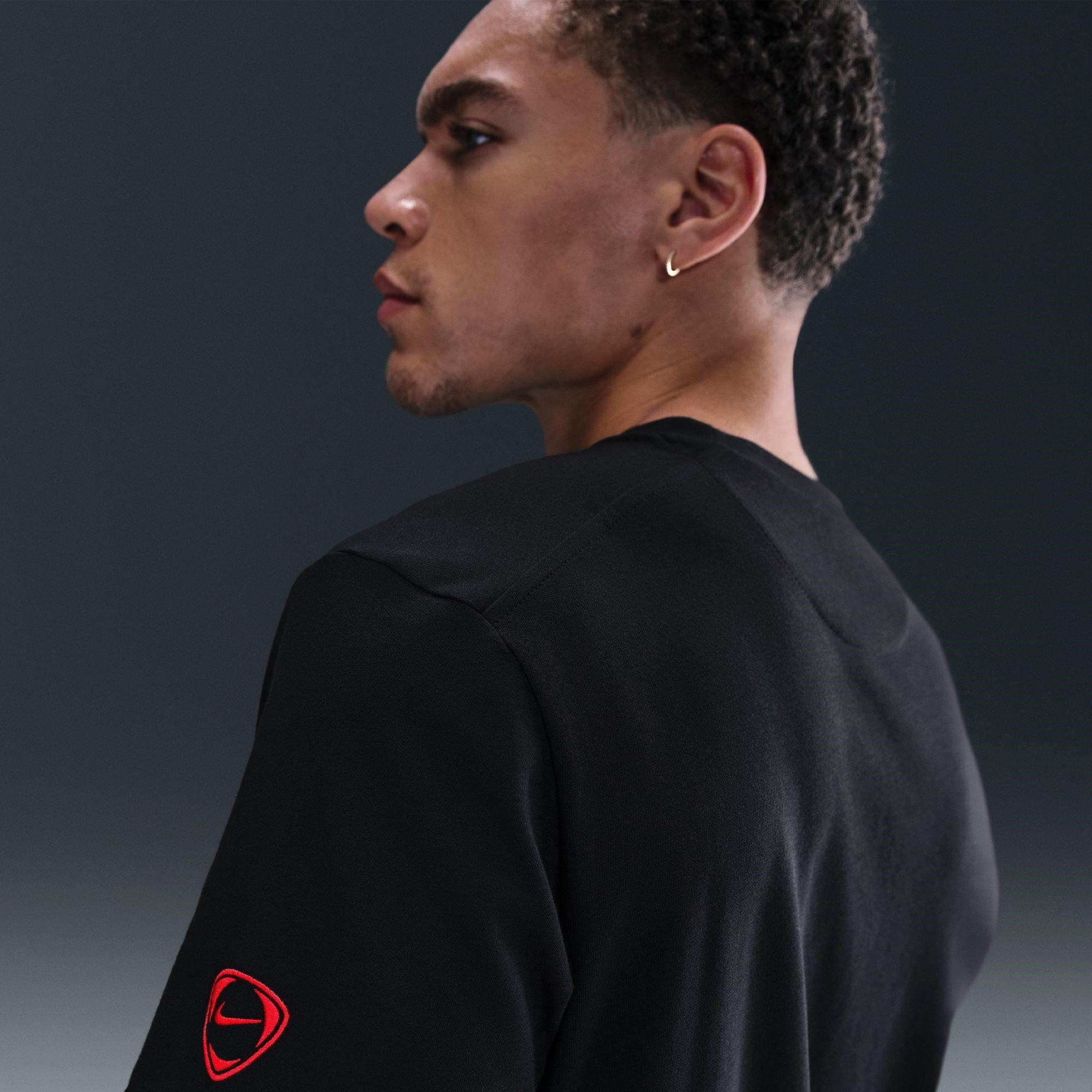 Black/Red - Nike - Paris Saint-Germain Third Shirt 2025 2026 Adults - 10