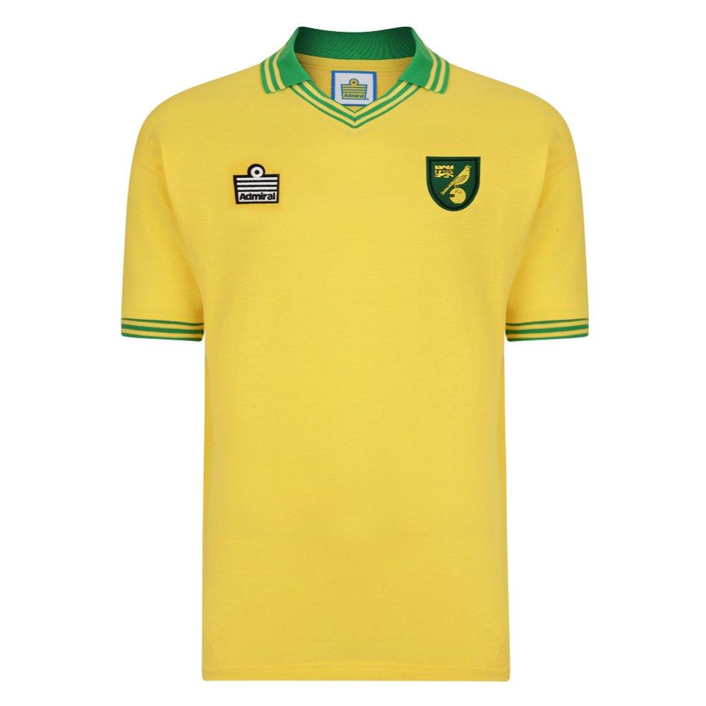 Yellow/Green - Score Draw - SD Norwich City Retro Home Shirt 1978 Adults - 1
