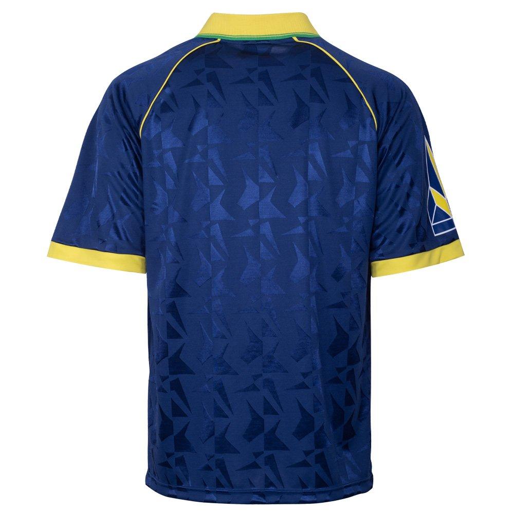 Blue/Yellow - Score Draw - Norwich City Retro Away Shirt 1993 Adults - 2