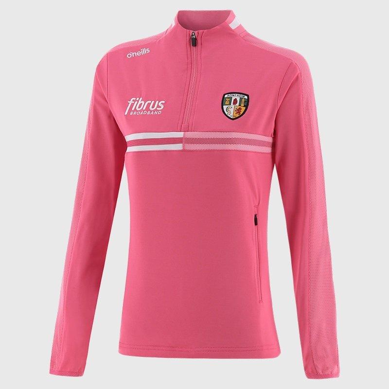 Pink/Pink/White - ONeills - Antrim Nepal Half Zip Top Girls - 1