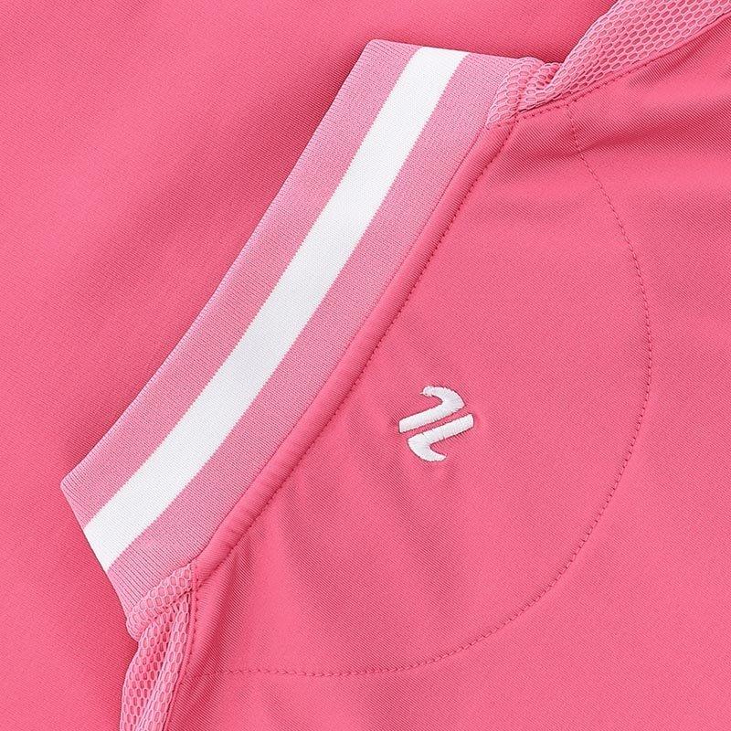Pink/Pink/White - ONeills - Antrim Nepal Half Zip Top Girls - 7