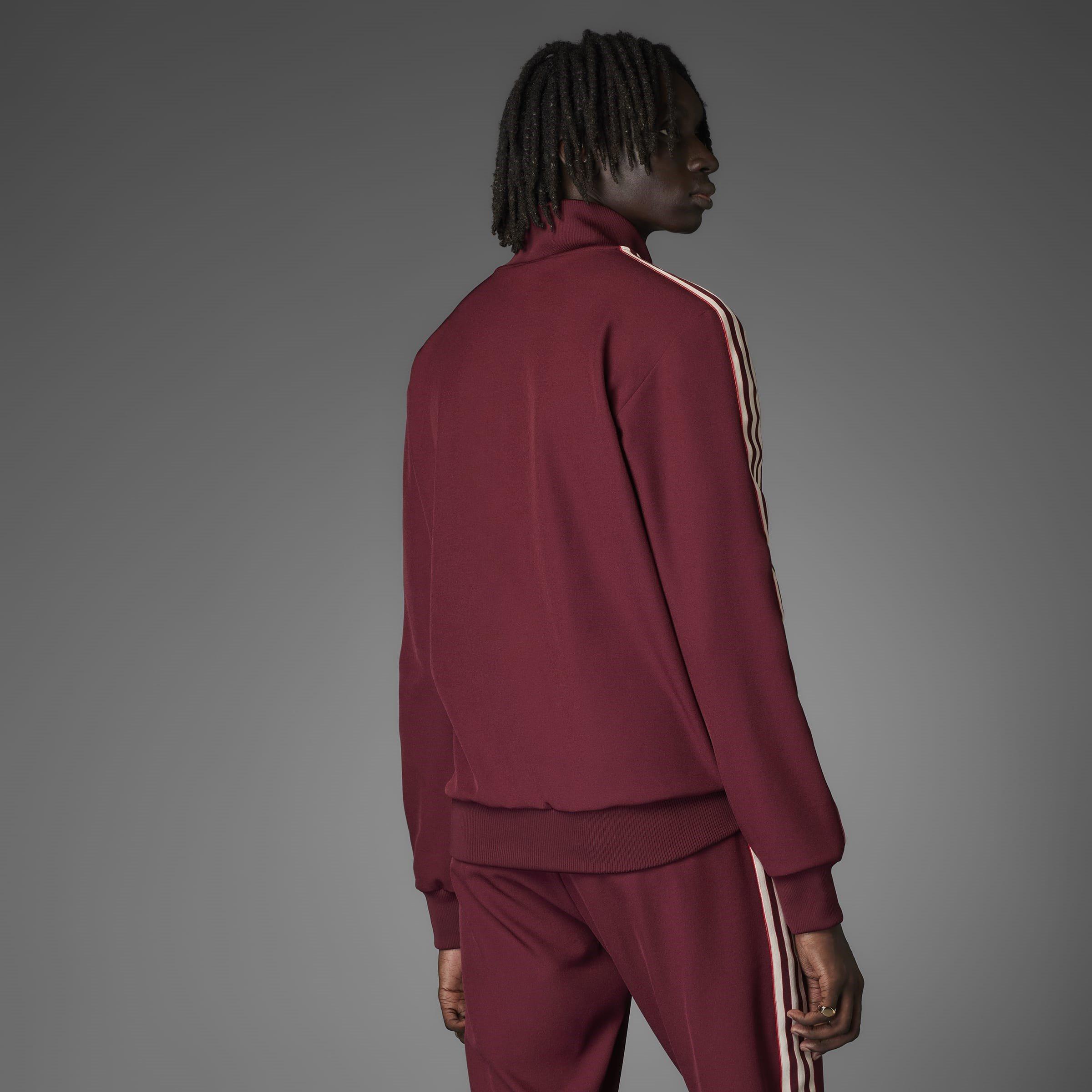 Shadow Red - Schattenrot - adidas - Bayern Munich Terrace Icons Track Top 2024 2025 Adults - 9