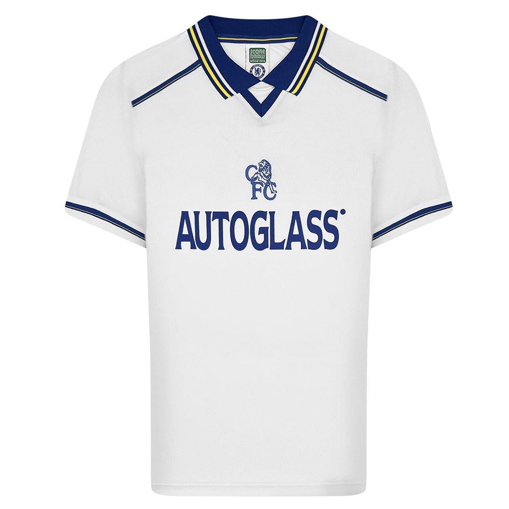 Weiß/Blau - Score Draw - Chelsea Away Shirt 1999 - 1