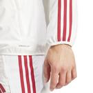 Blanc long-sleeved - adidas - Hanro zip-up bomber jacket Violett - 6
