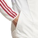 Blanc long-sleeved - adidas - Hanro zip-up bomber jacket Violett - 8