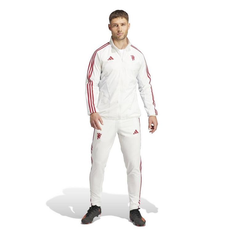 Blanc long-sleeved - adidas - Hanro zip-up bomber jacket Violett - 9