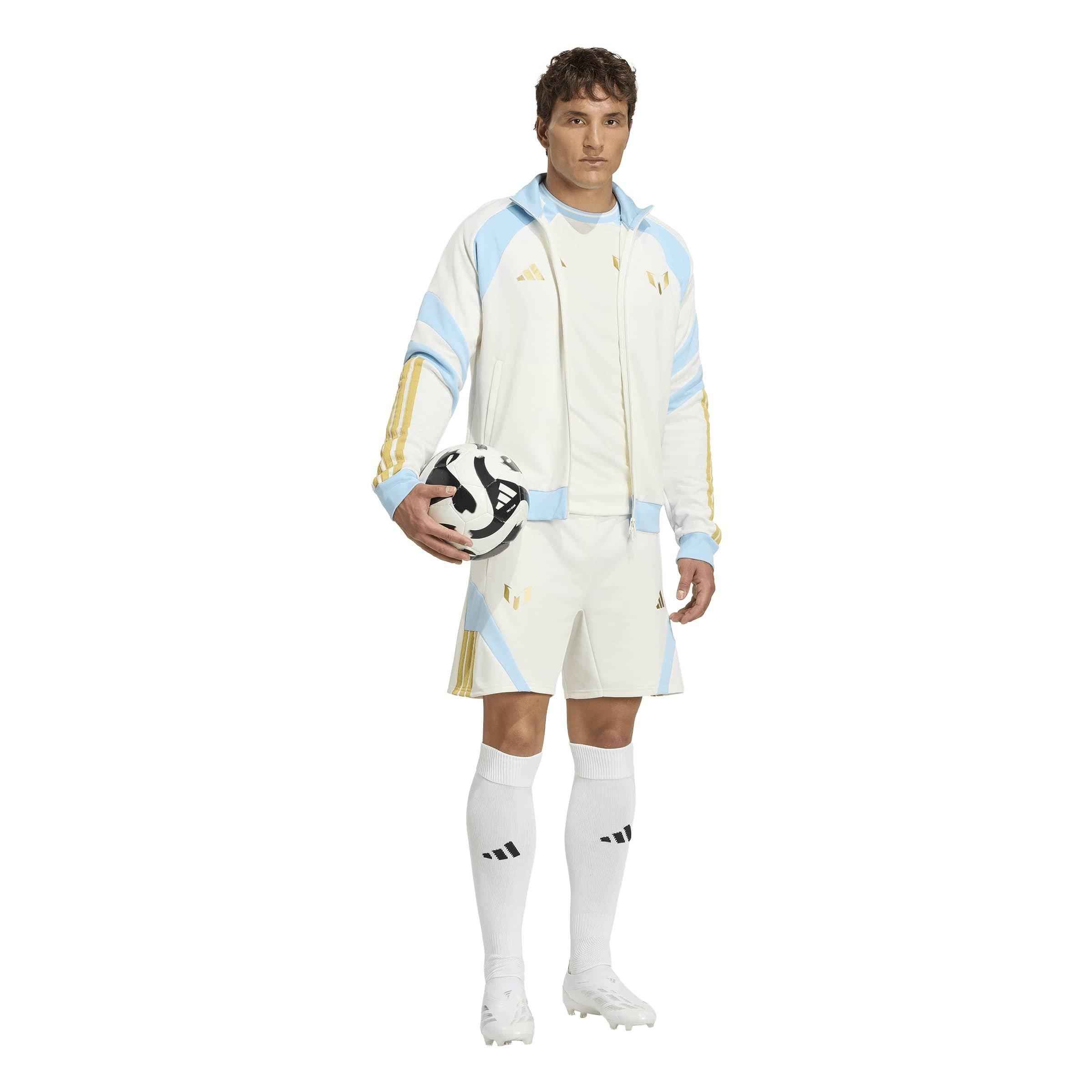 White/Ice Blue - adidas - Adidas Messi Hot Tee Sn63 - 7