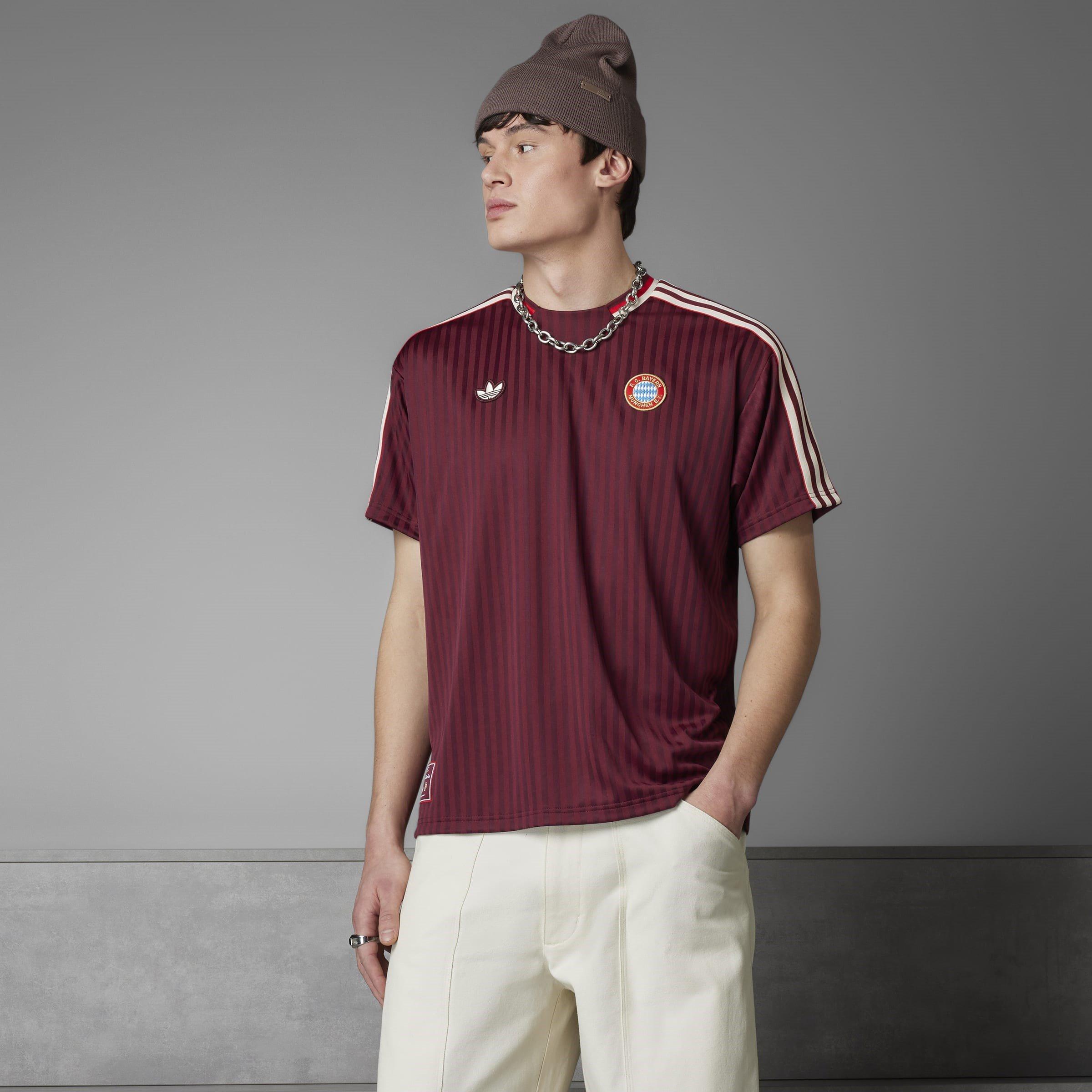 Shadow Red - Schattenrot - adidas - FC Bayern Terrace Icons Kit 2024 2025 Adults - 11