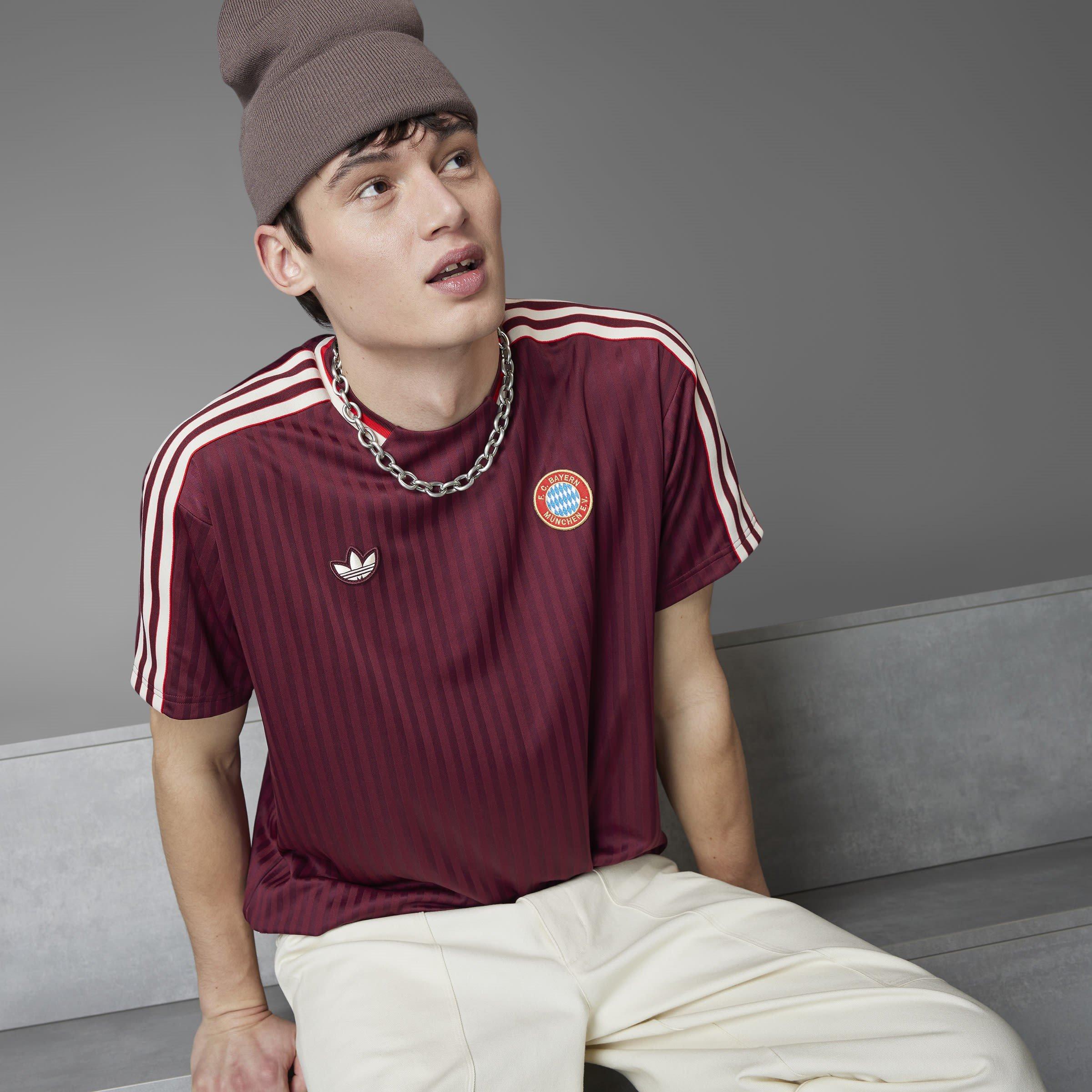 Shadow Red - Schattenrot - adidas - FC Bayern Terrace Icons Kit 2024 2025 Adults - 16