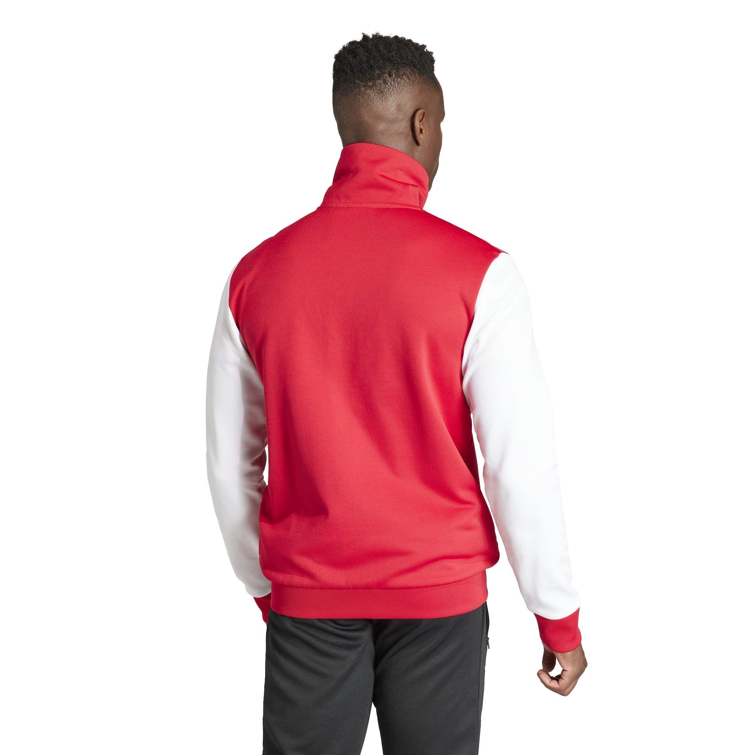 Vermelho ousado. - adidas - Ajax Amsterdam Essentials Track Jacket Adults - 3