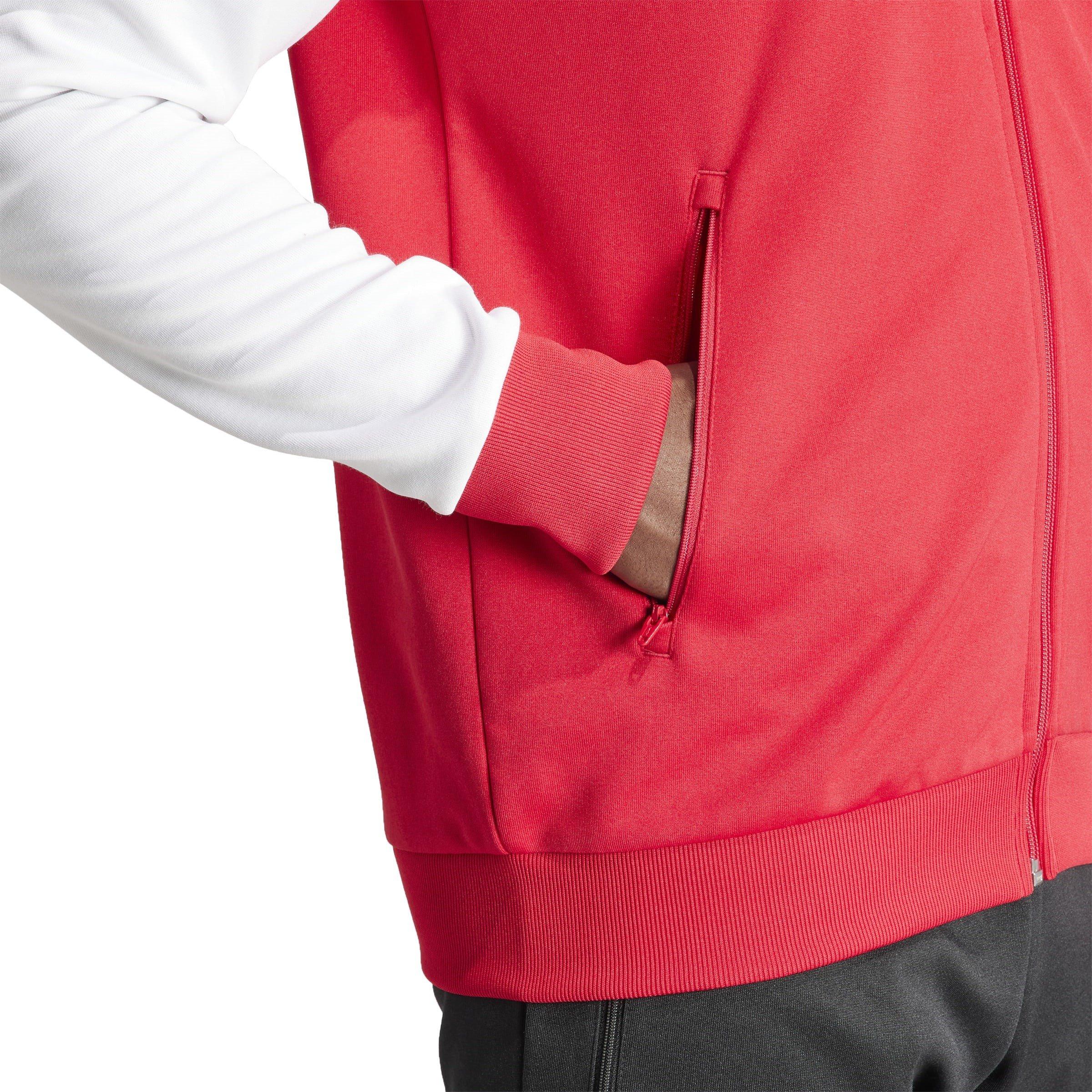 Vermelho ousado. - adidas - Ajax Amsterdam Essentials Track Jacket Adults - 6