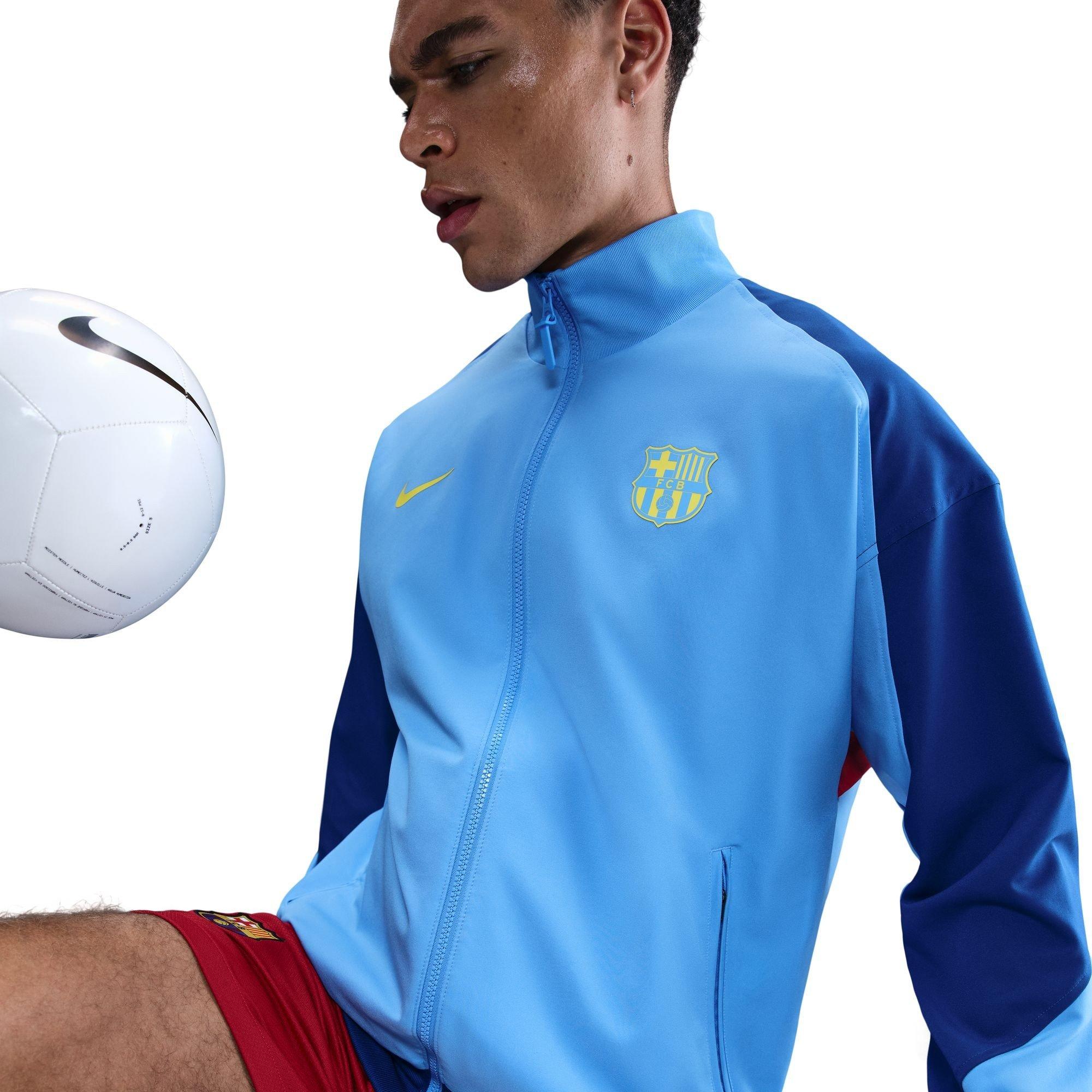 Blue/ Yellow - Nike - FCB SE Anth Jkt Sn54 - 5