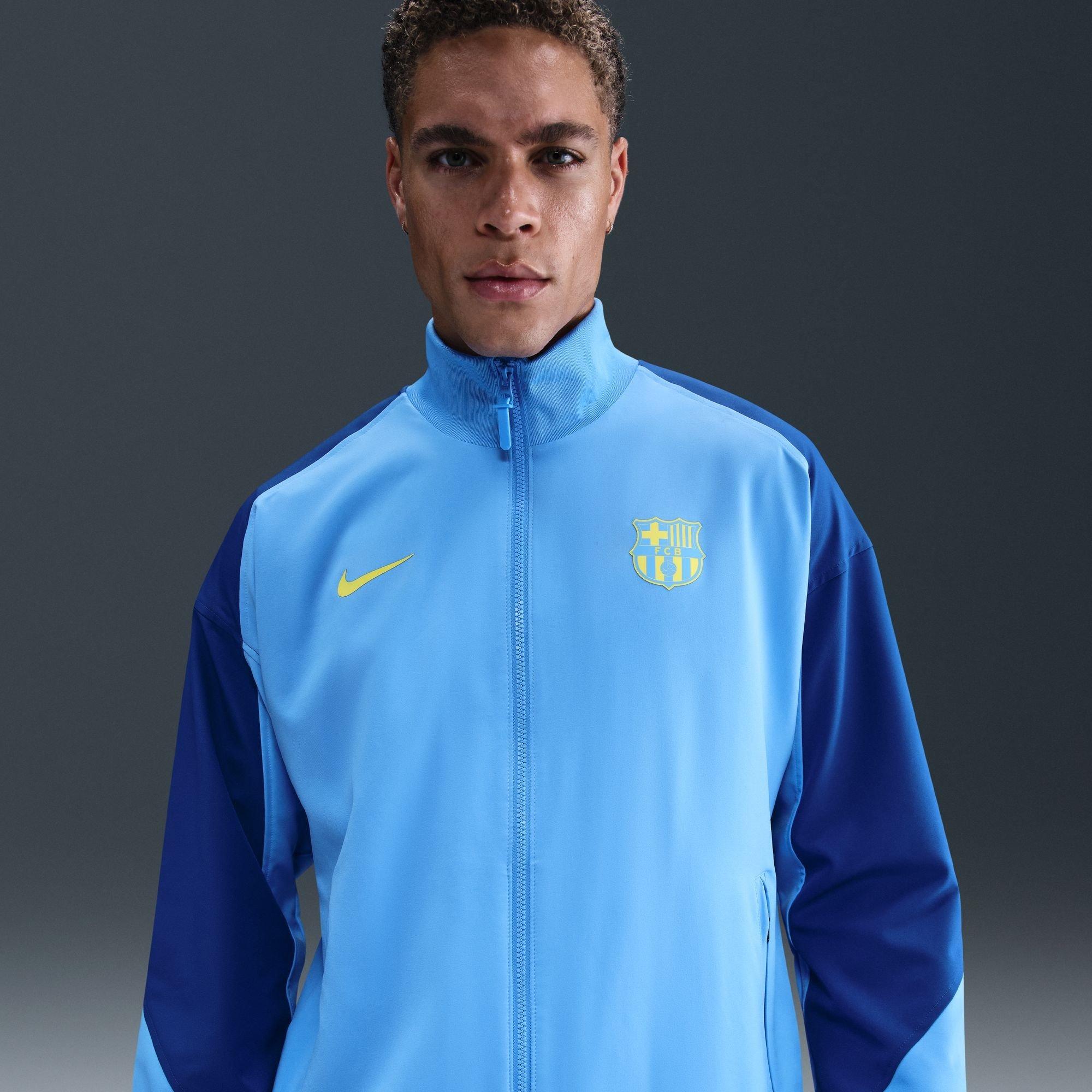 Blue/ Yellow - Nike - FCB SE Anth Jkt Sn54 - 6
