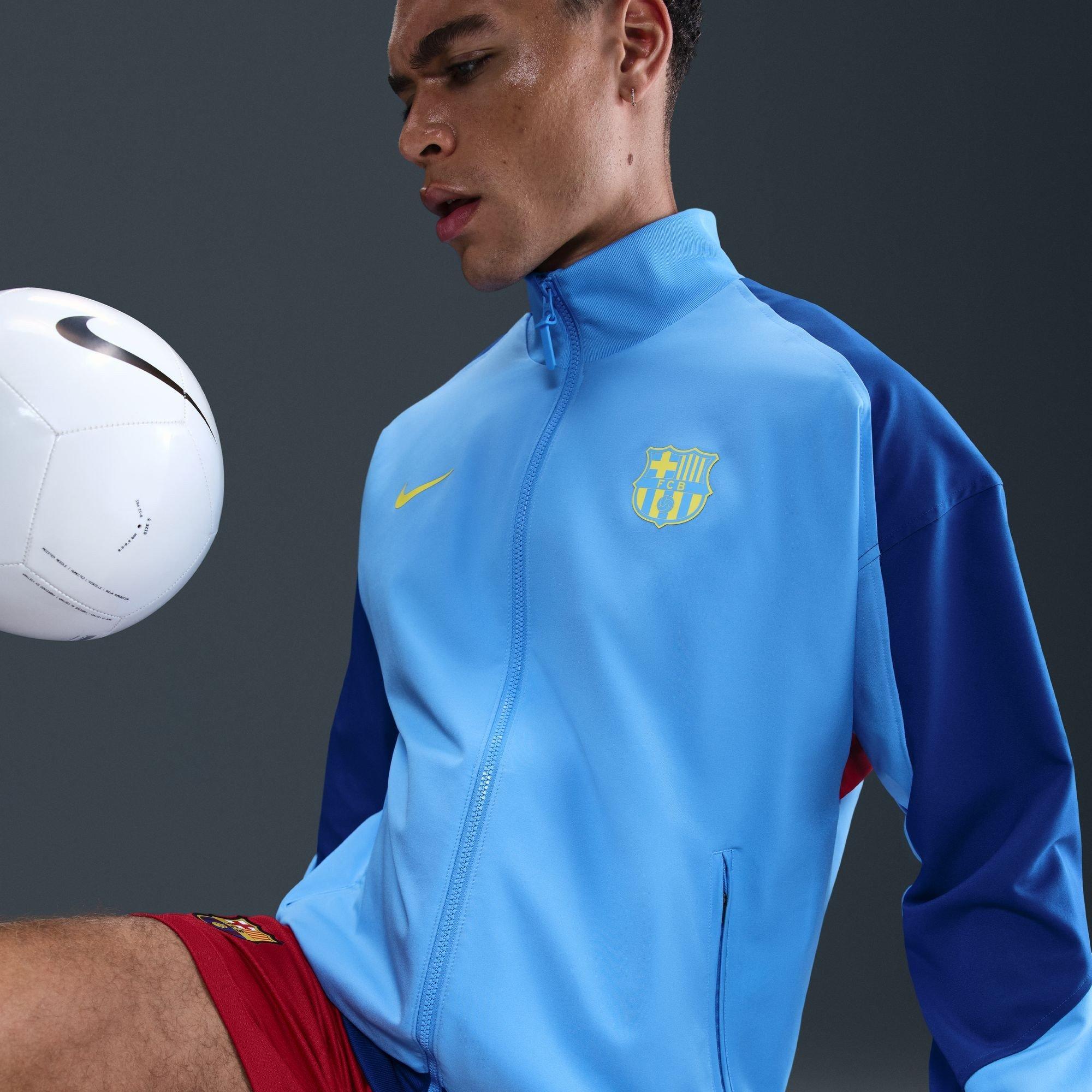 Blue/ Yellow - Nike - FCB SE Anth Jkt Sn54 - 10