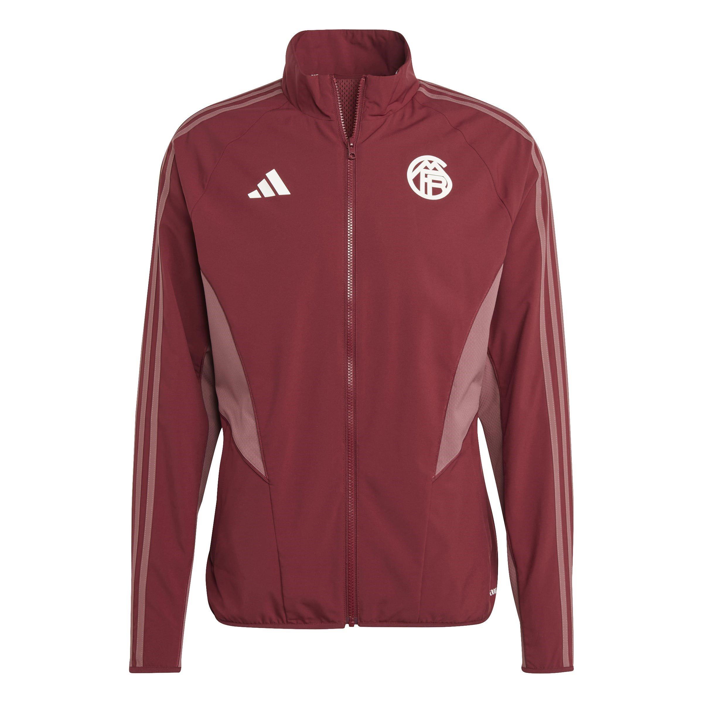 Shadow Red/Quie - adidas - Bayern Anthem Jacket 2023 2024 Adults - 1