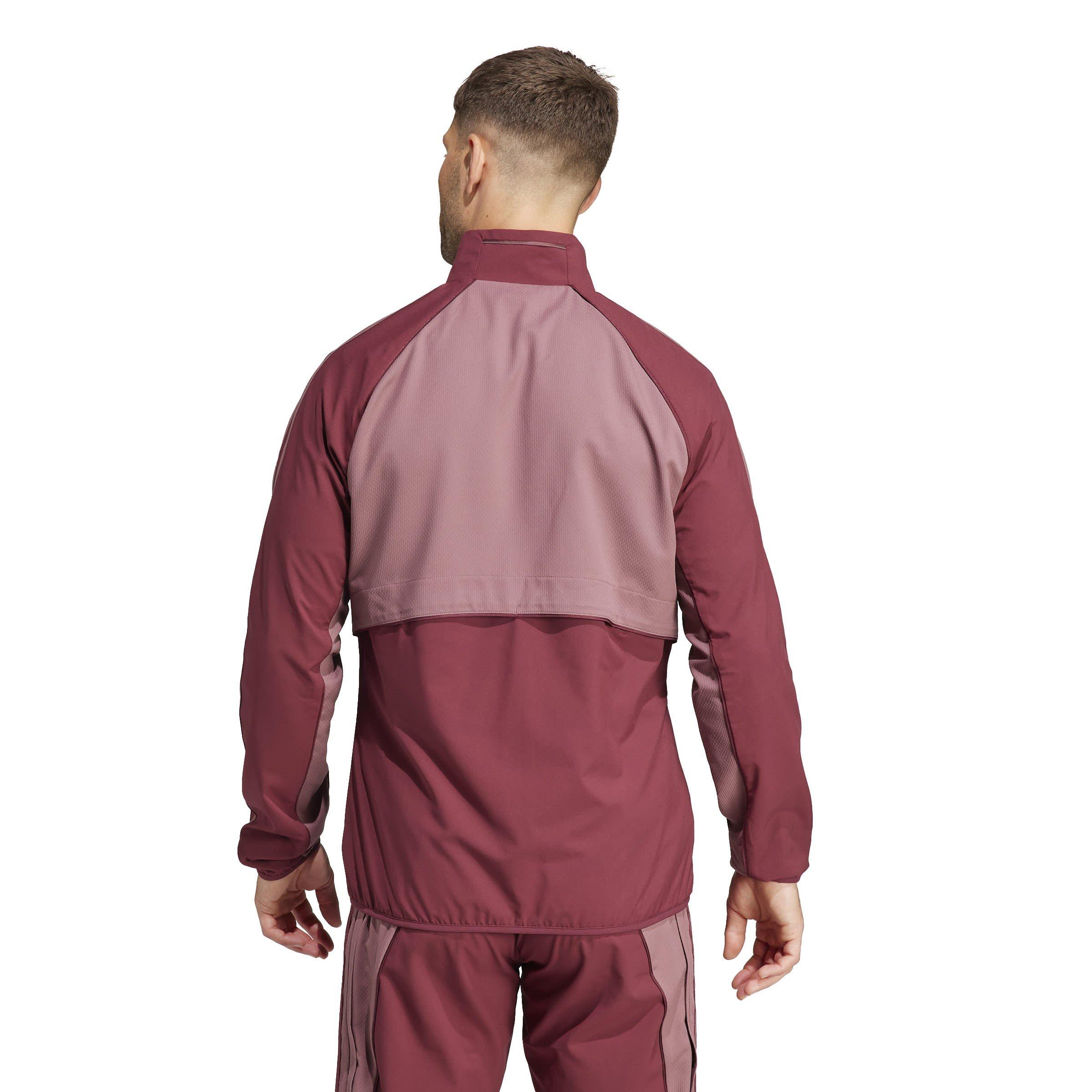 Shadow Red/Quie - adidas - Bayern Anthem Jacket 2023 2024 Adults - 3