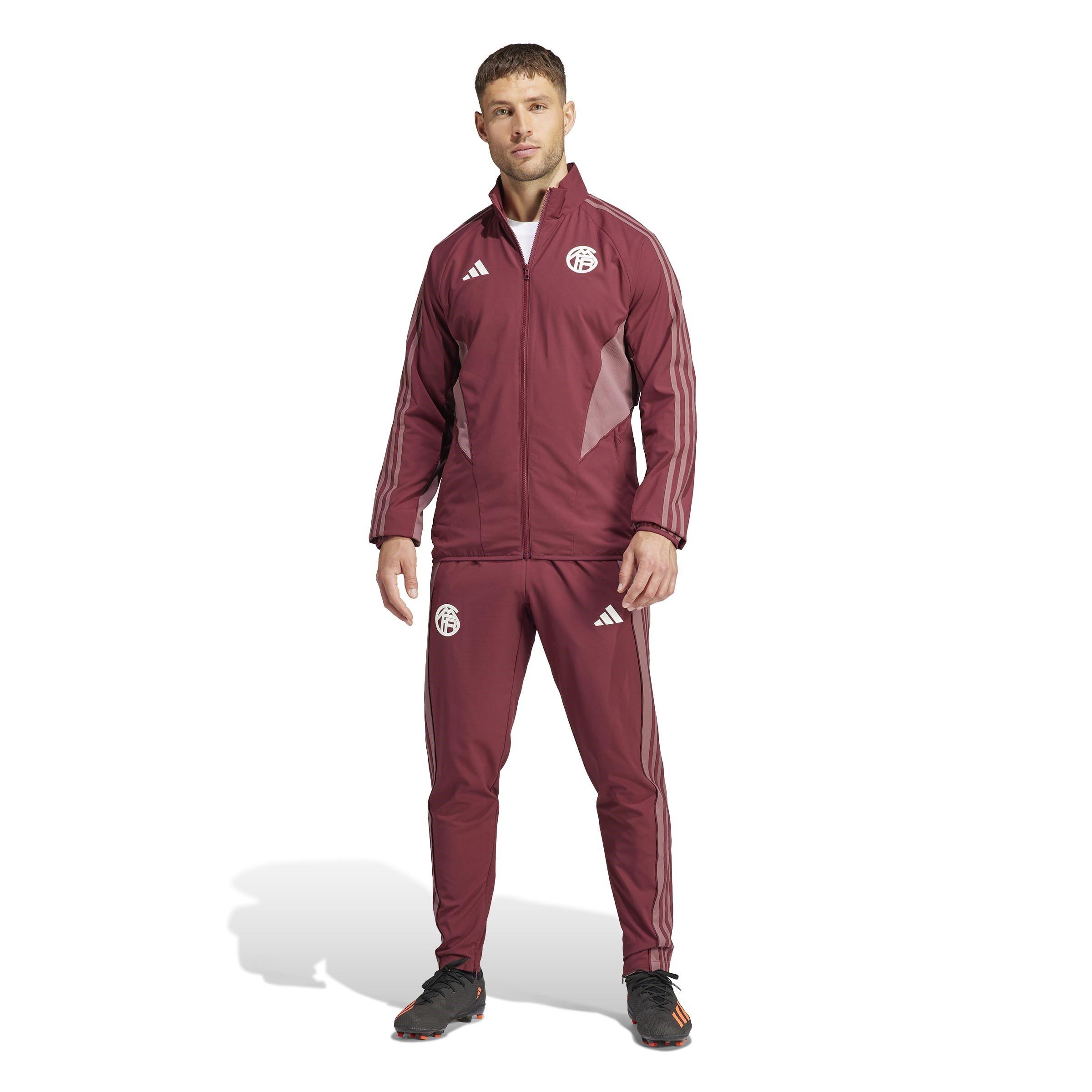 Shadow Red/Quie - adidas - Bayern Anthem Jacket 2023 2024 Adults - 9