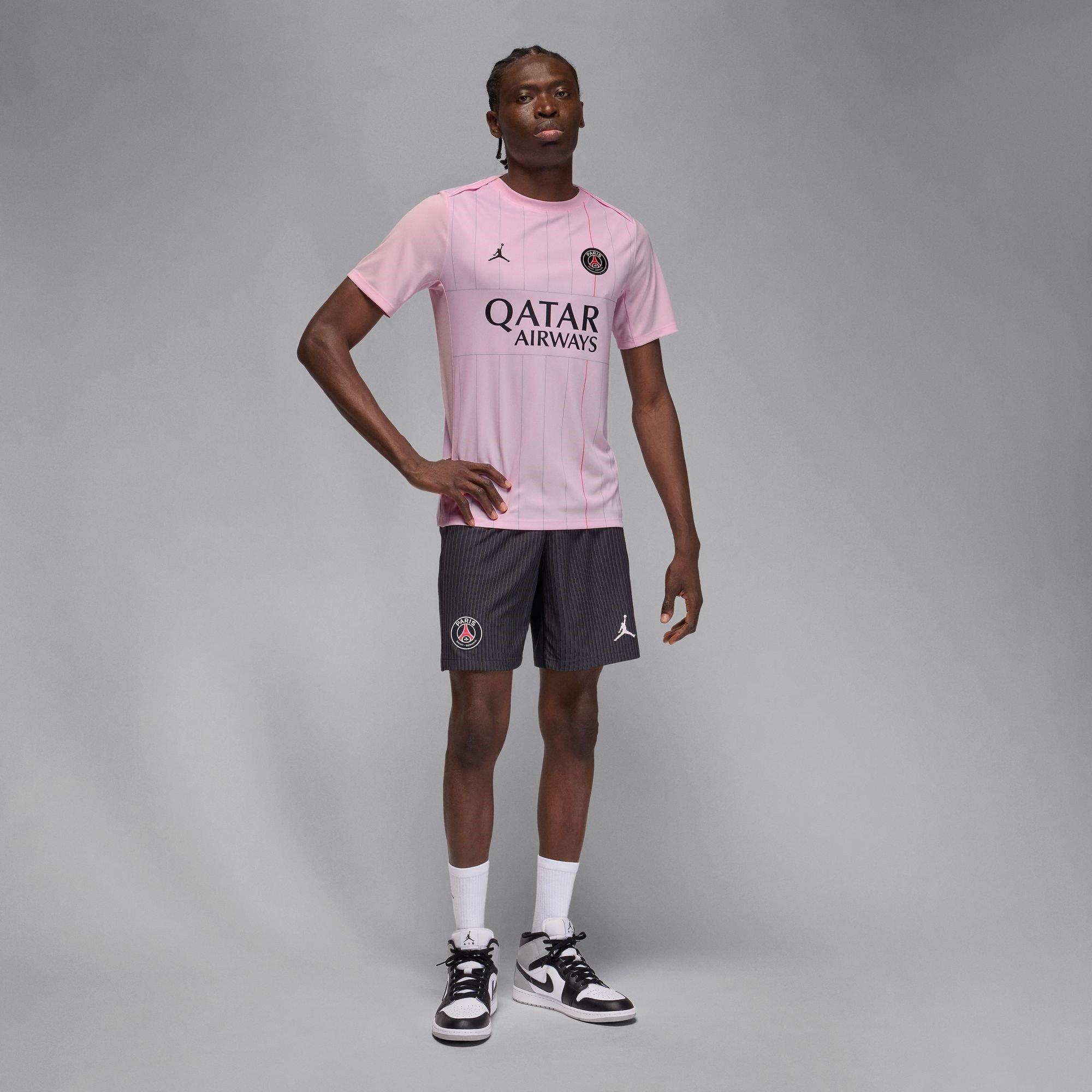 Pink/Grey - Nike - PSG Special Edition Pre Match Shirt 25/26 Mens - 5
