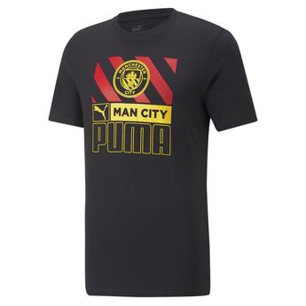 Puma Manchester City ftblCore Mens T Shirt
