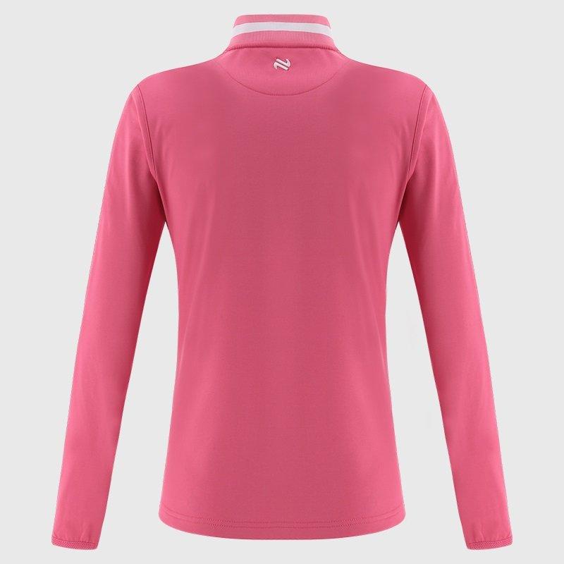 Pink/Pink/White - ONeills - Antrim Nepal Half Zip Top Ladies - 2