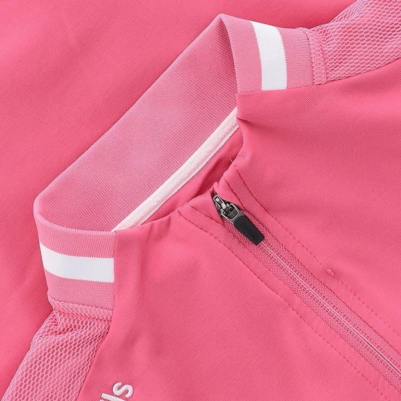 Pink/Pink/White - ONeills - Antrim Nepal Half Zip Top Ladies - 5