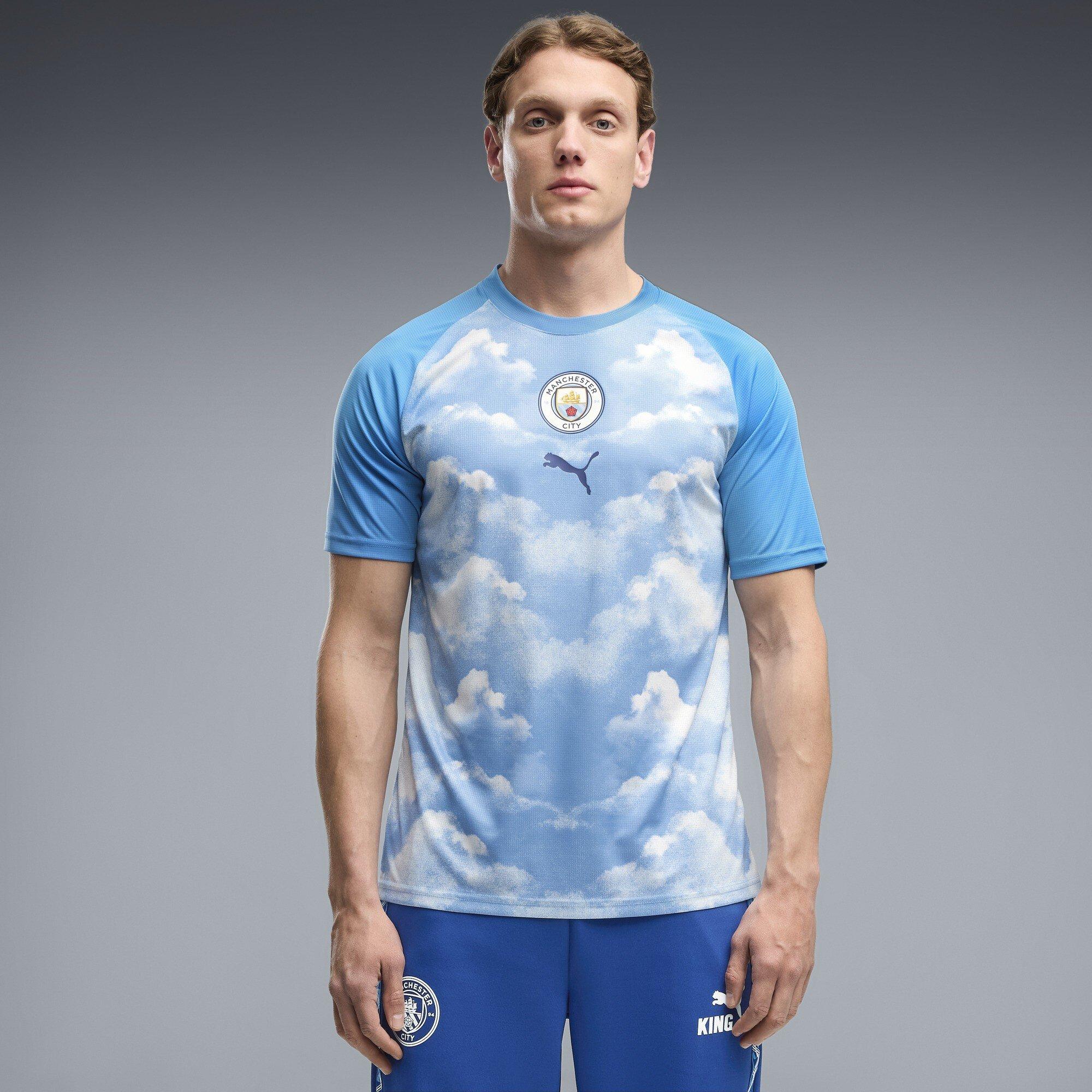 Blu/Bianco - Puma - Manchester City Pre Match Shirt 2026/27 Mens - 3