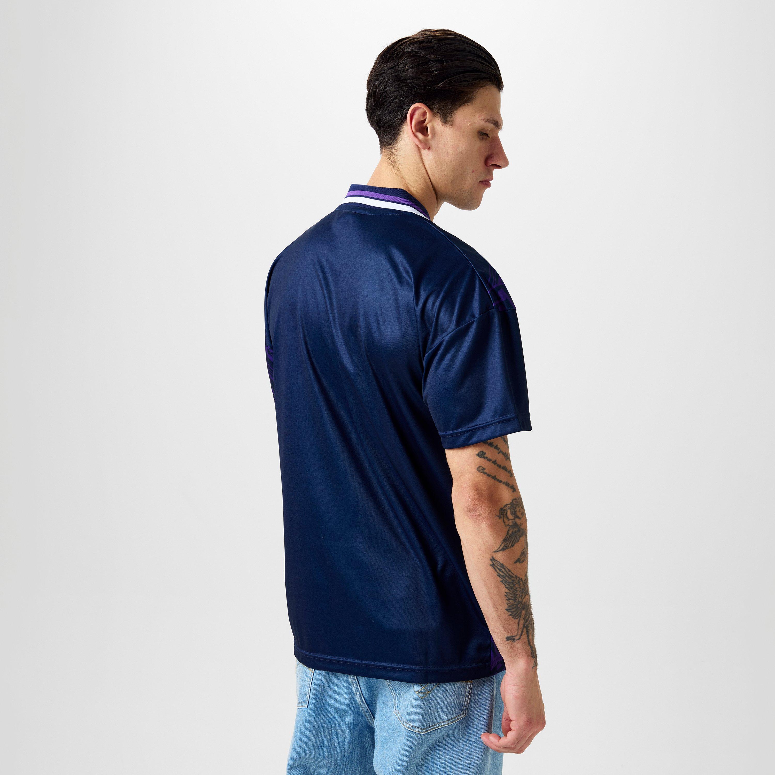 Purple - Score Draw - Tottenham Hotspur Retro Away Shirt 94 Adults - 2