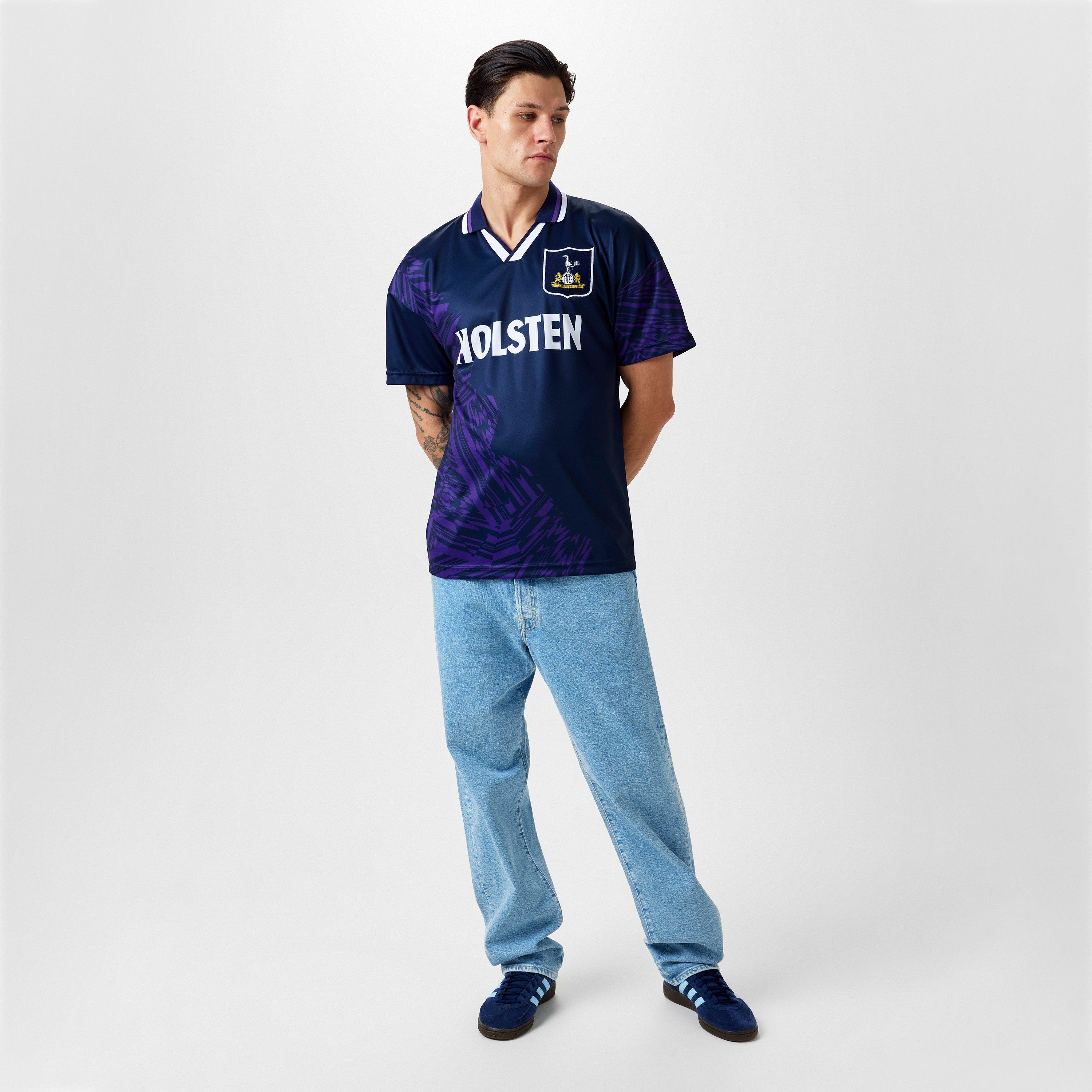 Purple - Score Draw - Tottenham Hotspur Retro Away Shirt 94 Adults - 4