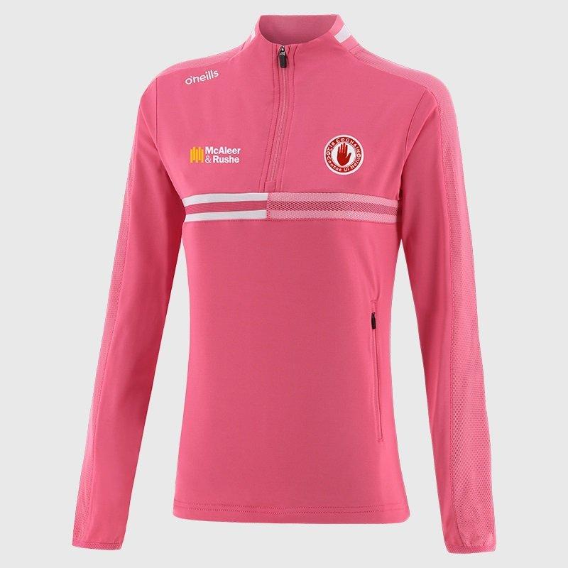 Pink/Pink/White - ONeills - Tyrone Nepal Half Zip Top Ladies