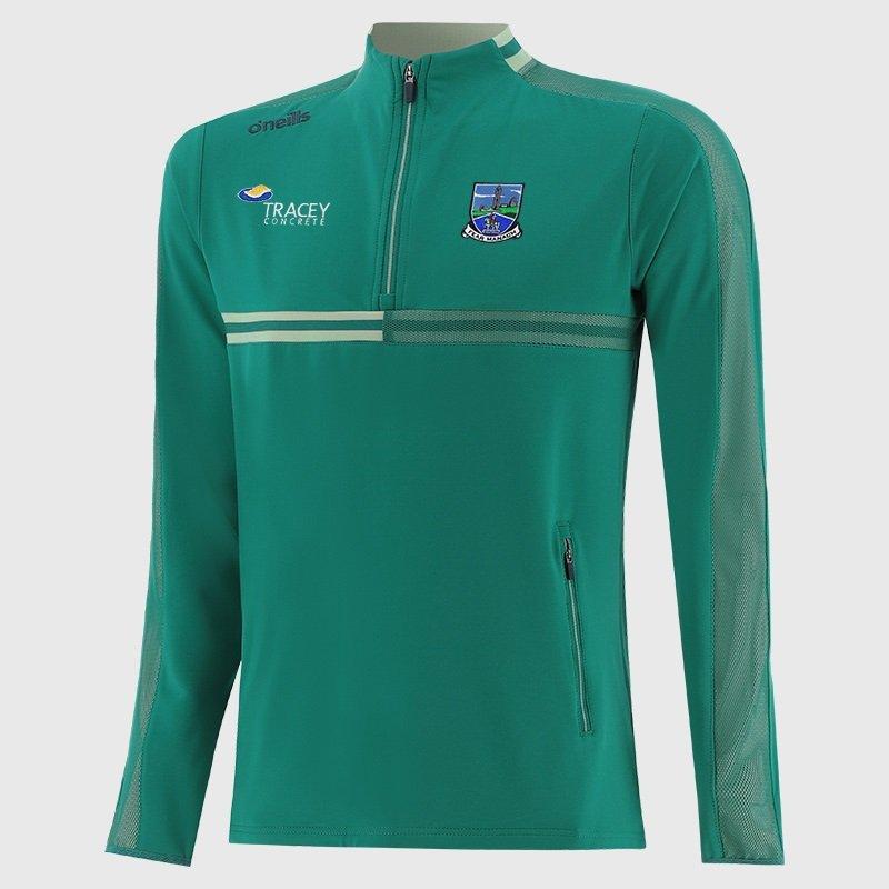 Teal/Mead/Navy - ONeills - O’Neills Fermanagh GAA Nepal Half Zip Top Junior - 1